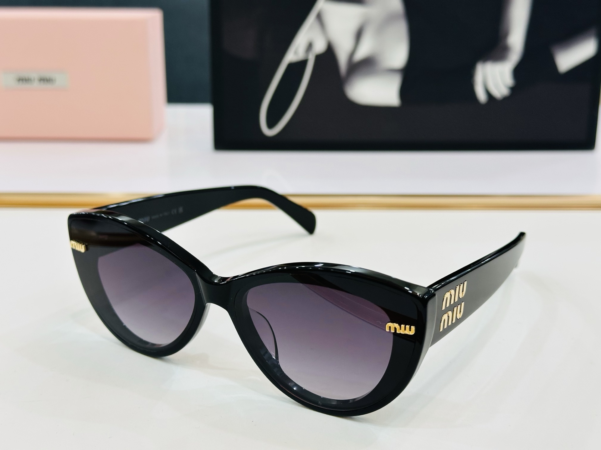 谬家 MU08KS Size：62口16-145 女士太阳眼镜 玫瑰玫瑰 高档 L时尚墨镜潮人强强太阳镜