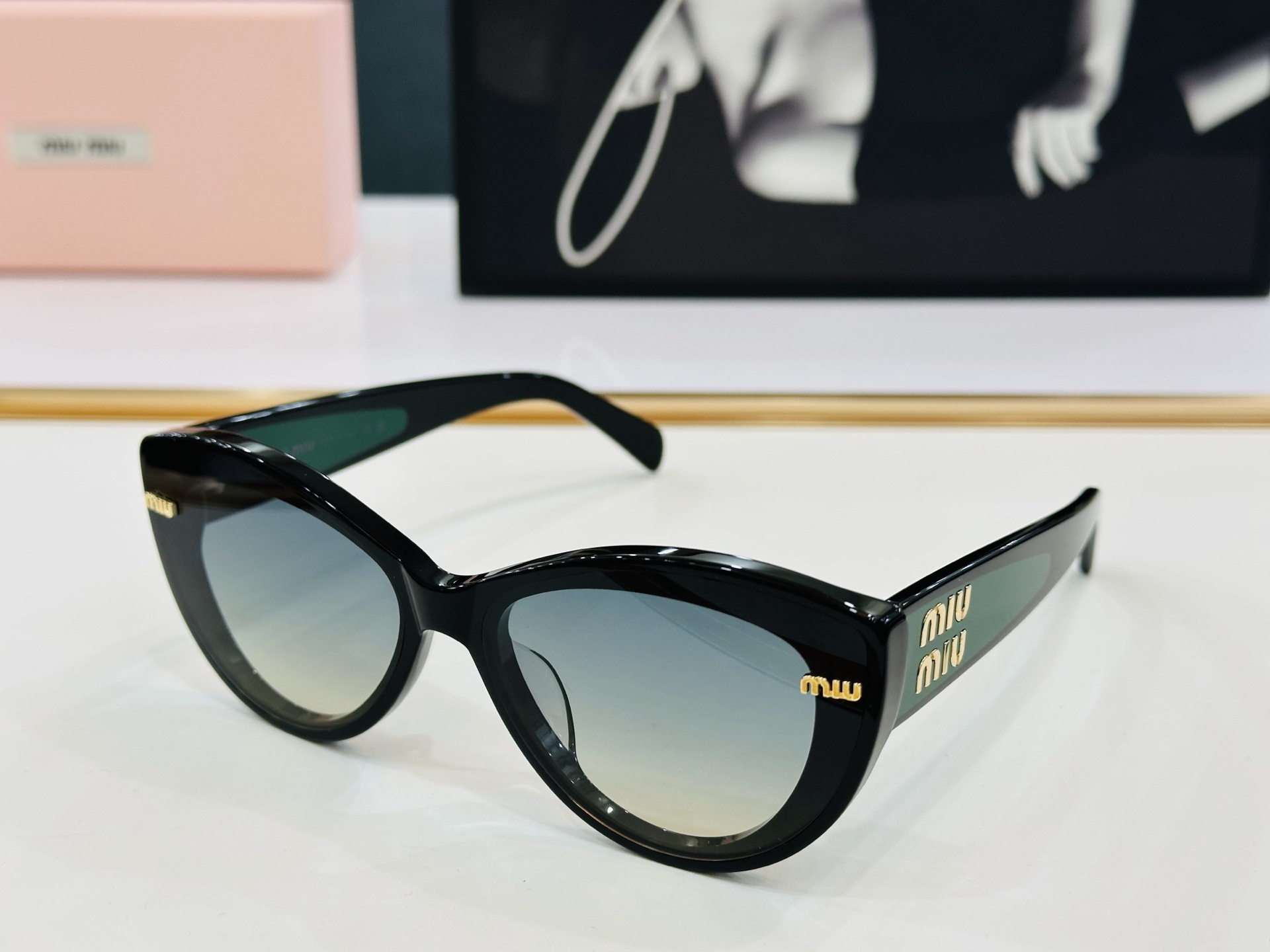 谬家 MU08KS Size：62口16-145 女士太阳眼镜 玫瑰玫瑰 高档 L时尚墨镜潮人强强太阳镜