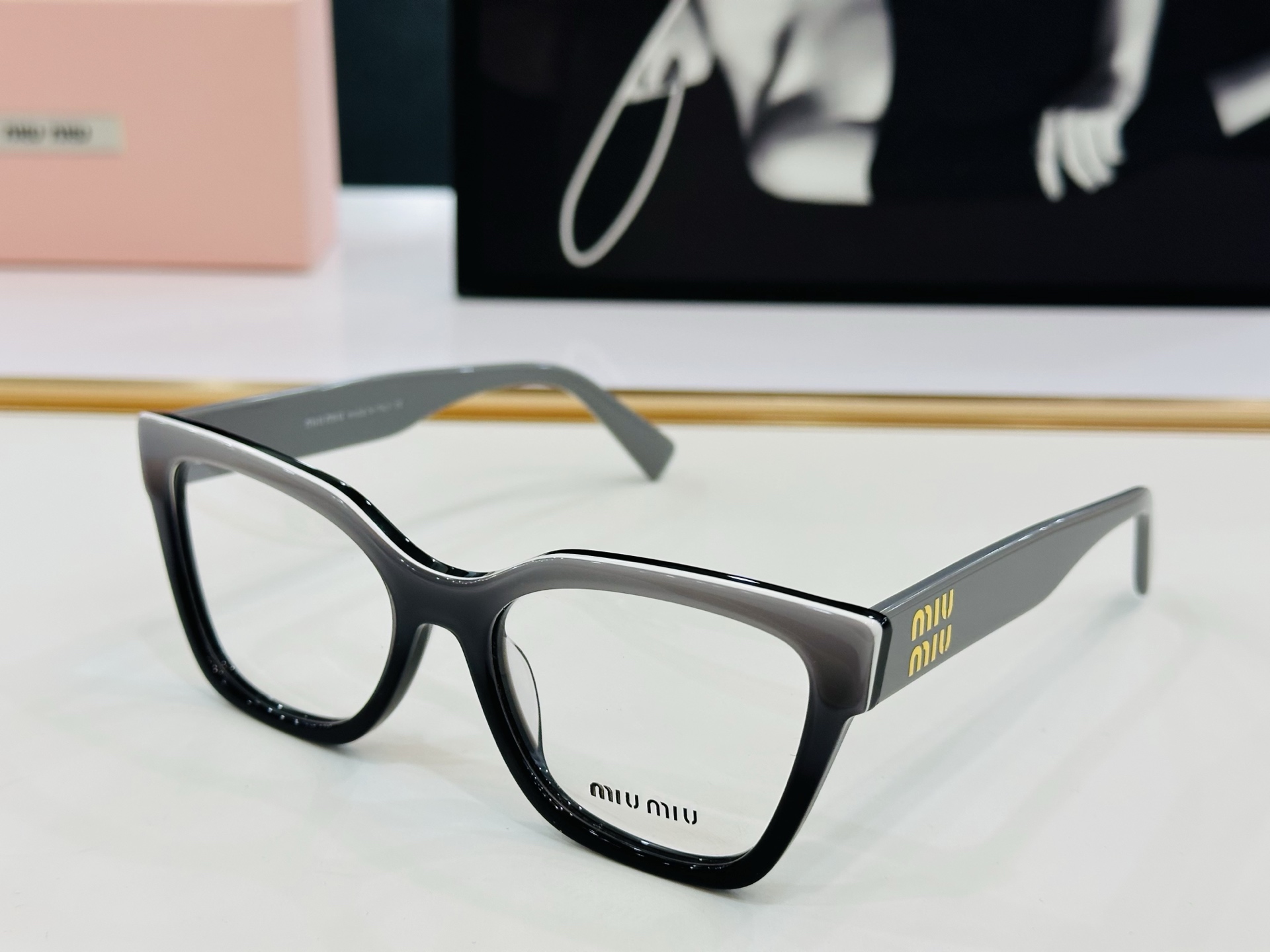 ❤️❤️🆕 谬家 MU02ZS Size：55口18-145   玫瑰得意微笑 L独具品质 配光架 