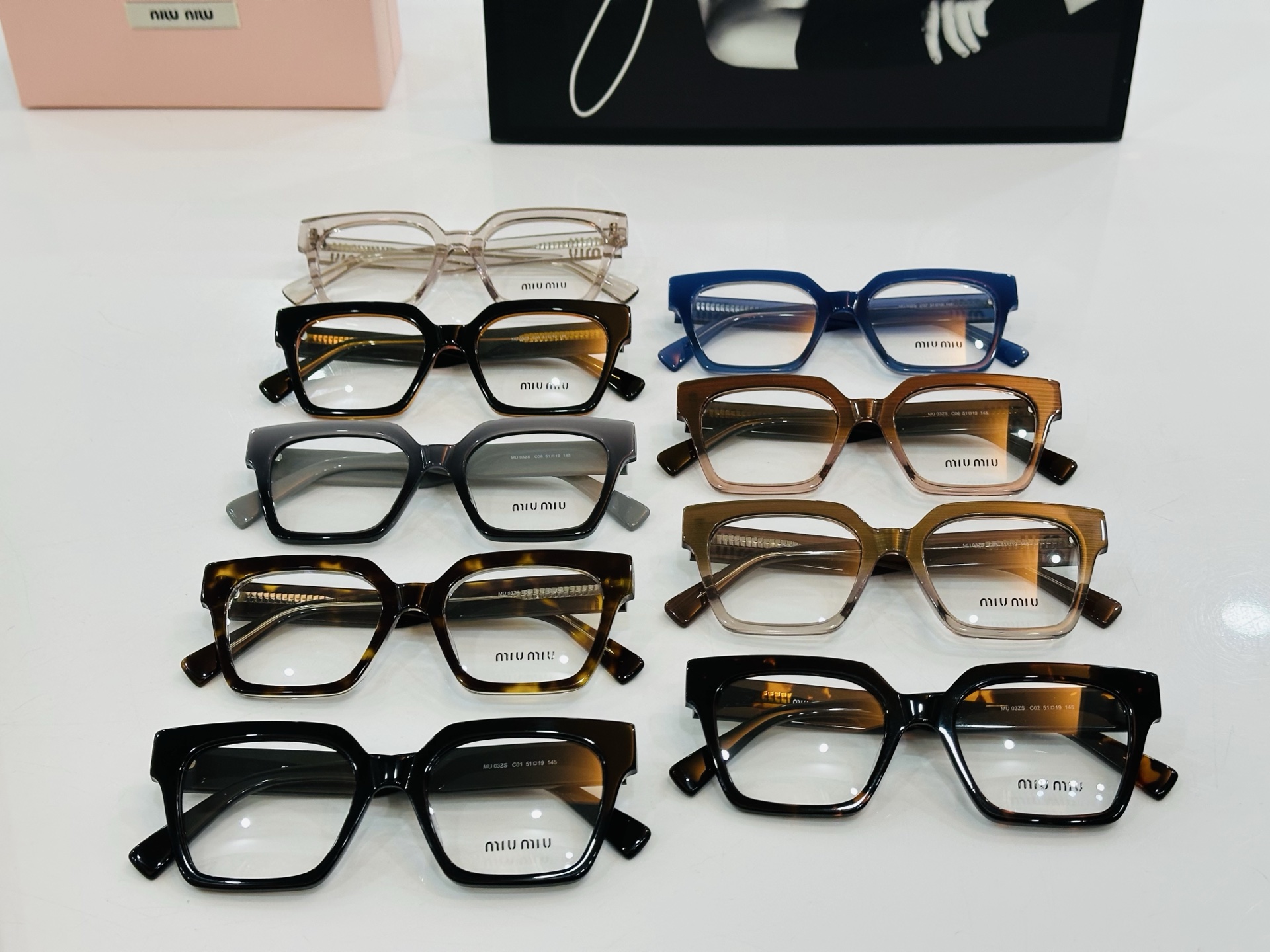 ❤️❤️🆕 谬家 MU03ZS Size：51口19-145   玫瑰得意微笑 L独具品质 配光架 
