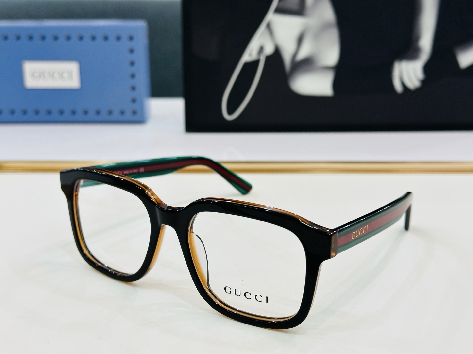 🆕 👏👏GUCC*👍古家GG1893  Size：54口19-145 搭配镜框🔝Z❤配光架 