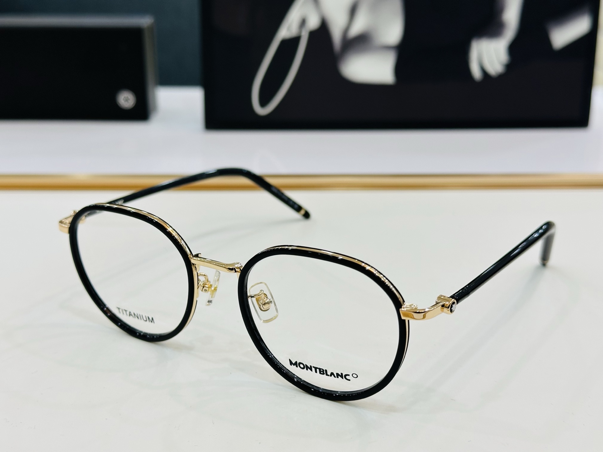 官网新品 MONTBLANC 万宝龙 MB0342OA  Size：51口20-145   做工精良 👍