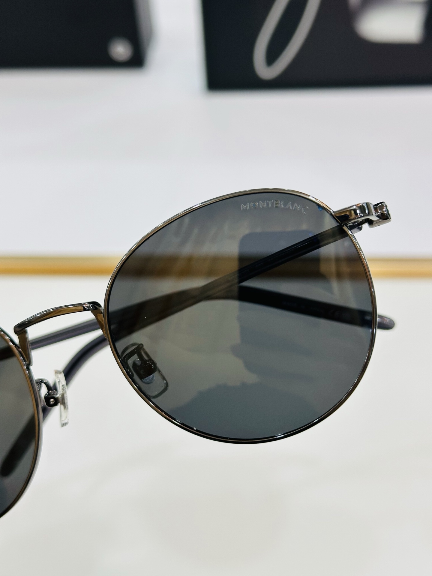MB0343SA Size：55口21-145  🌤万宝龙  非常能彰显一个人的品味品质做工稳实 E 太