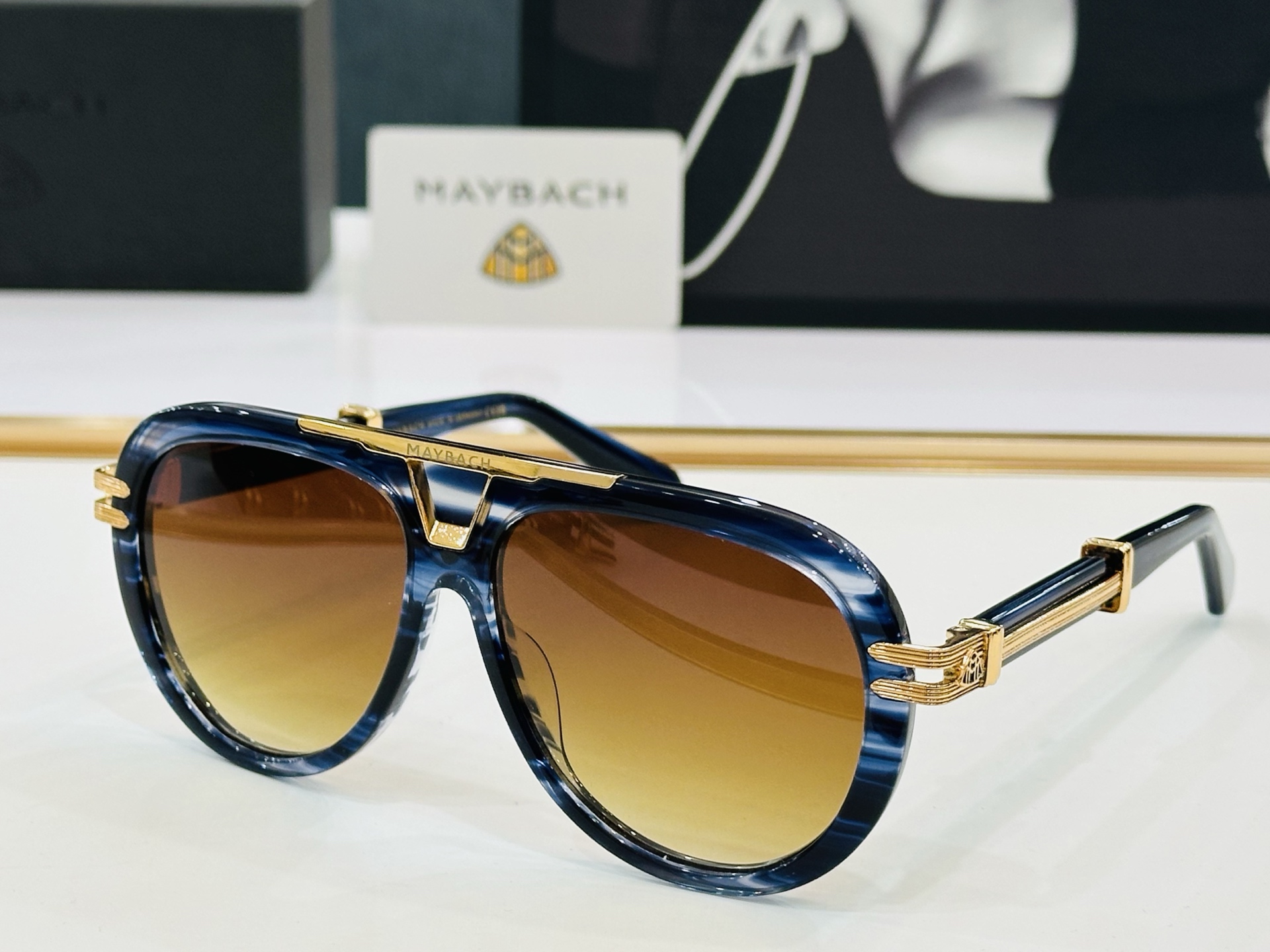 高品质 迈巴赫 🎉🎉做工精美💕💕MAYBAC*H Z104   Size：58口14-145  质感十足