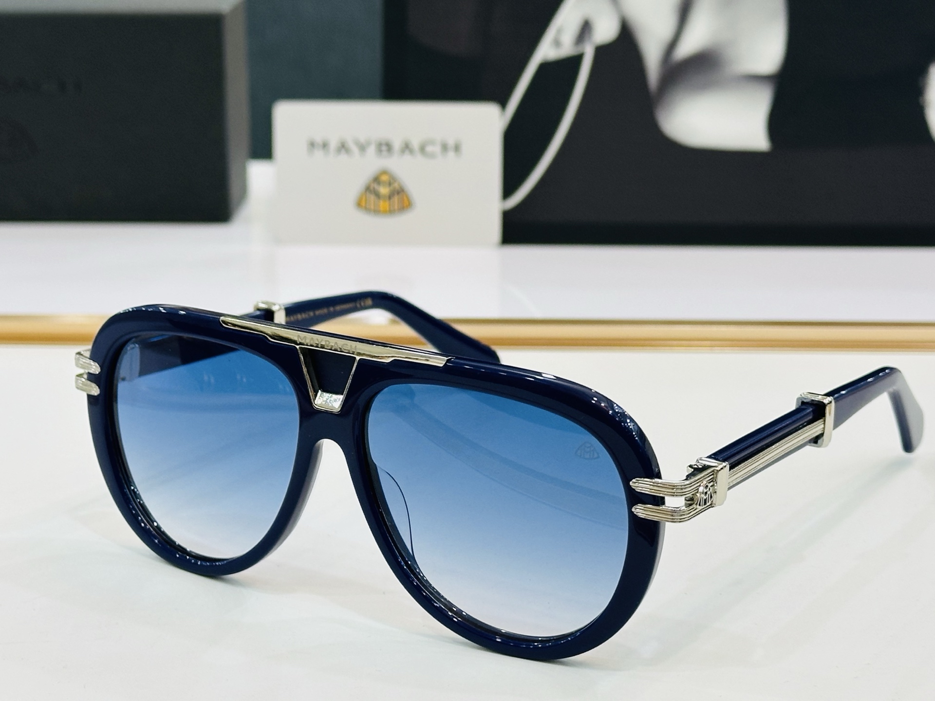 高品质 迈巴赫 🎉🎉做工精美💕💕MAYBAC*H Z104   Size：58口14-145  质感十足