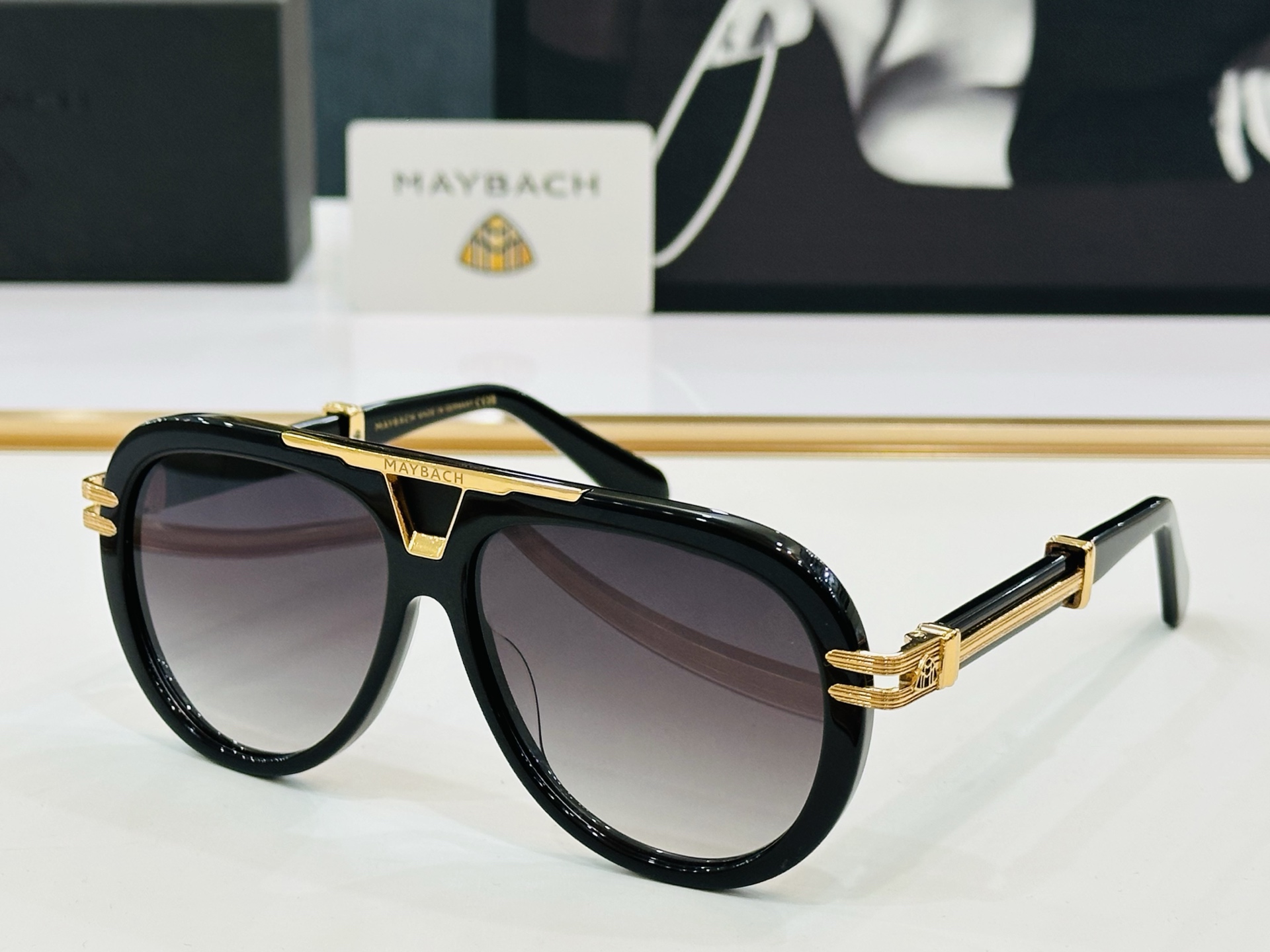 高品质 迈巴赫 🎉🎉做工精美💕💕MAYBAC*H Z104   Size：58口14-145  质感十足