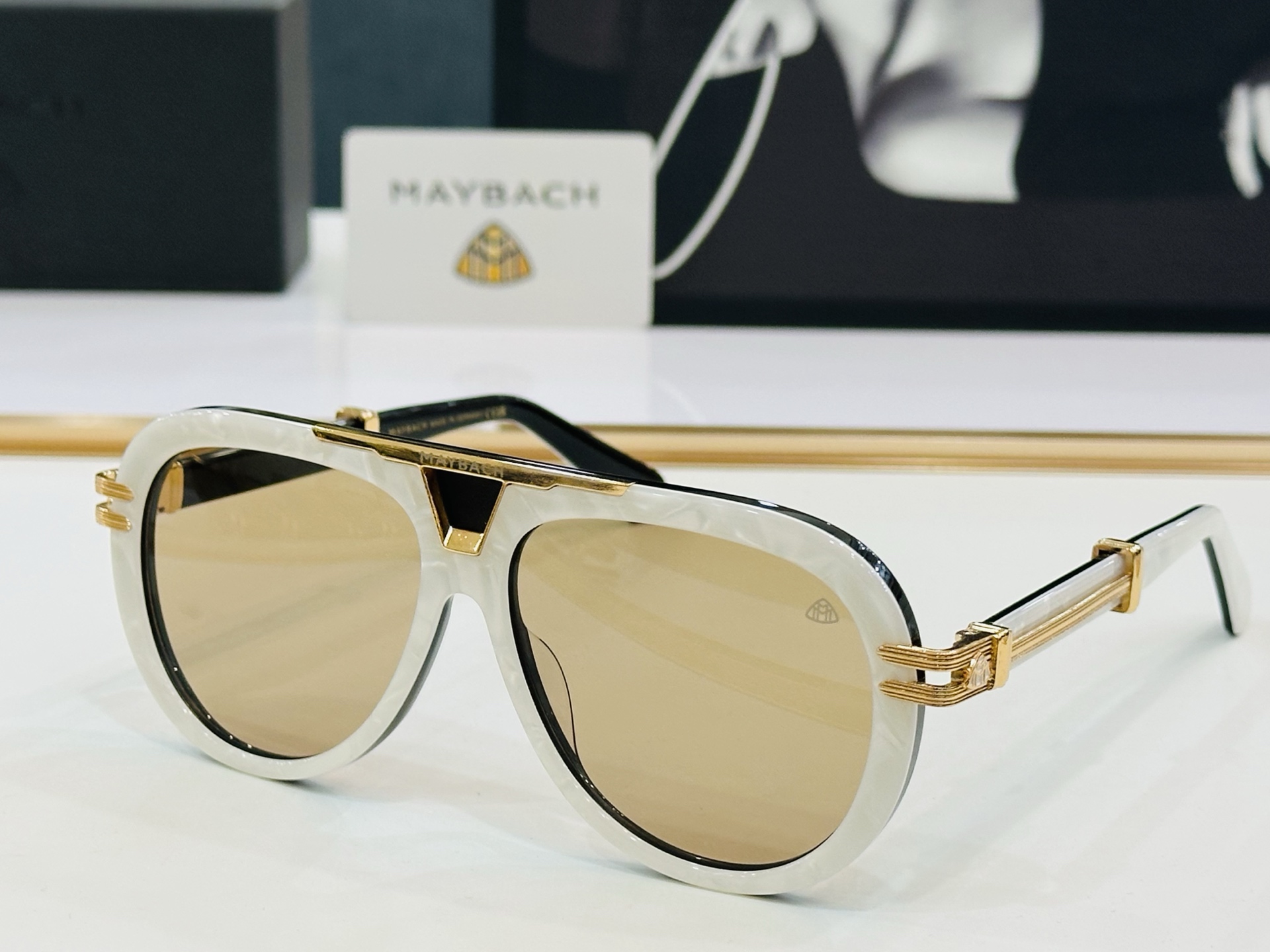 高品质 迈巴赫 🎉🎉做工精美💕💕MAYBAC*H Z104   Size：58口14-145  质感十足