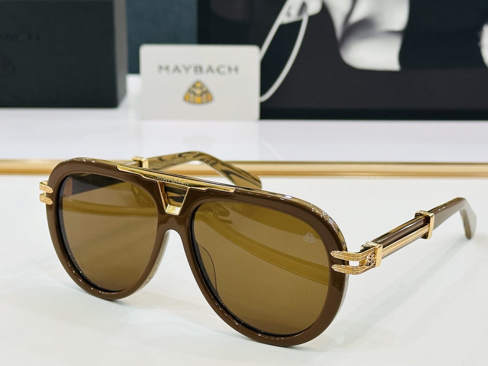 高品质 迈巴赫 🎉🎉做工精美💕💕MAYBAC*H Z104   Size：58口14-145  质感十足