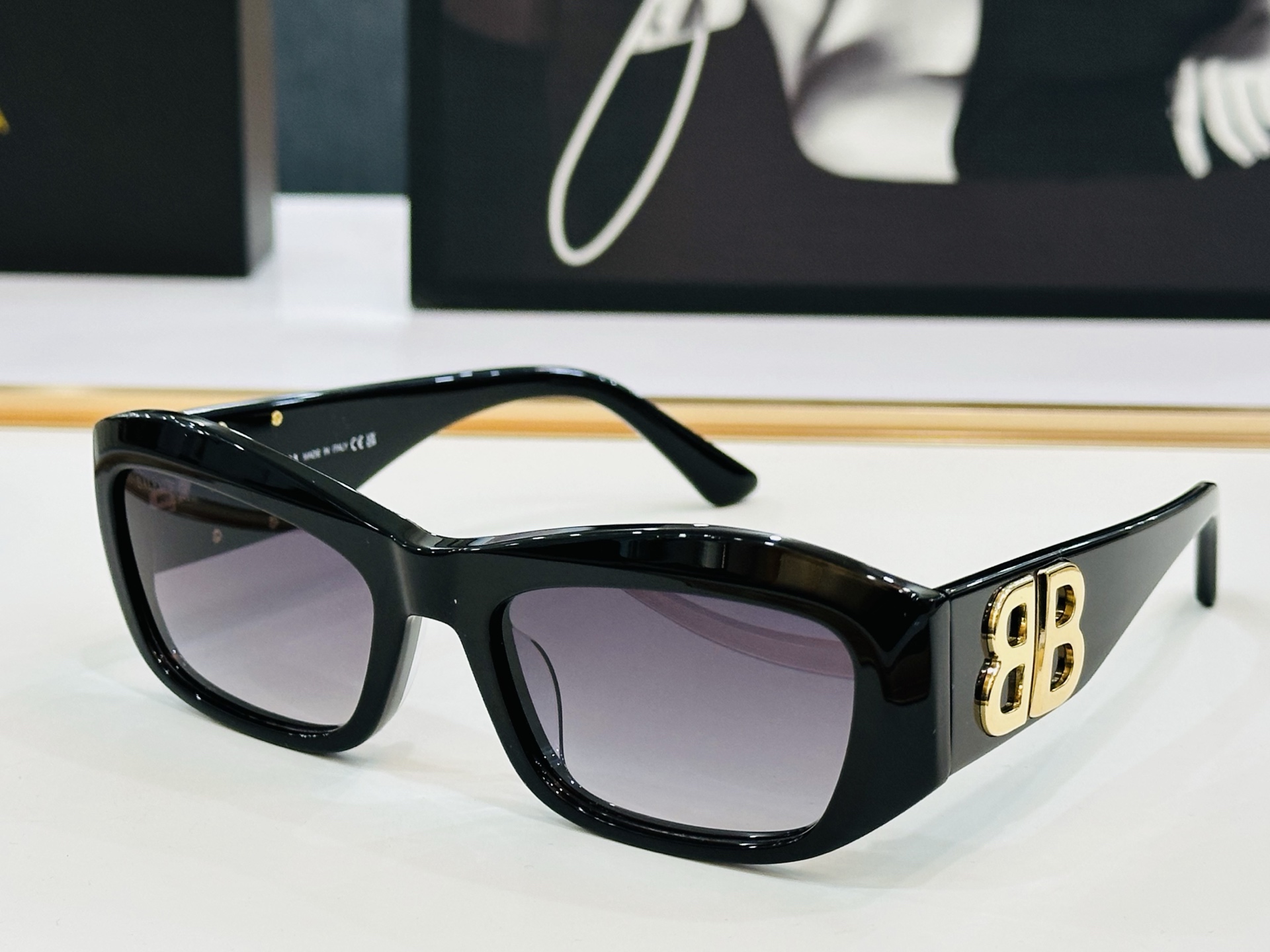 BALENCIAGA巴黎世家 BB0397SK Size：55口20-145 超级百搭造型 FD百搭时尚