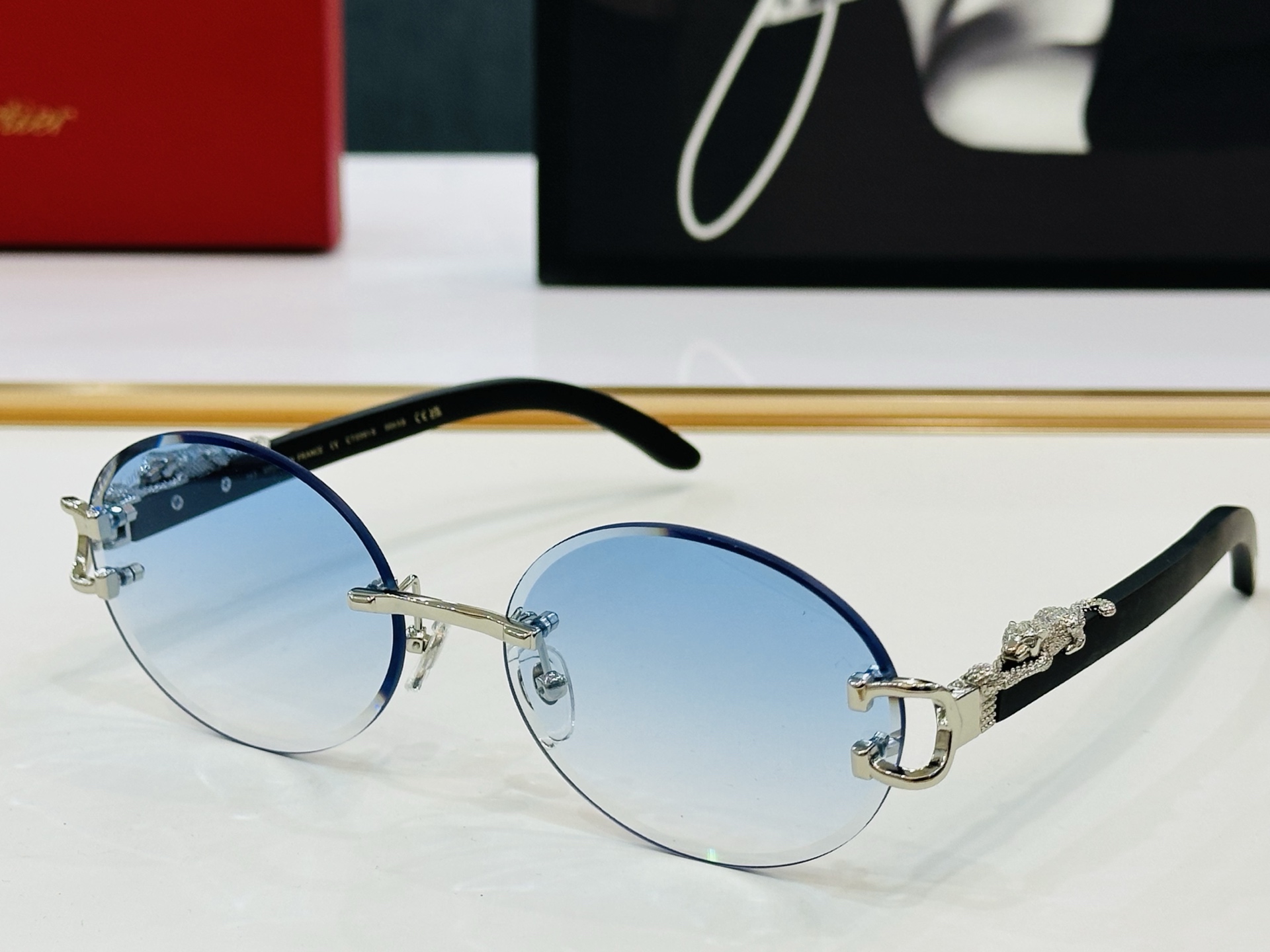🆕 原版Cartie* 卡家 官网经典款 太阳镜 CT0561S Size：59口17-143   电镀