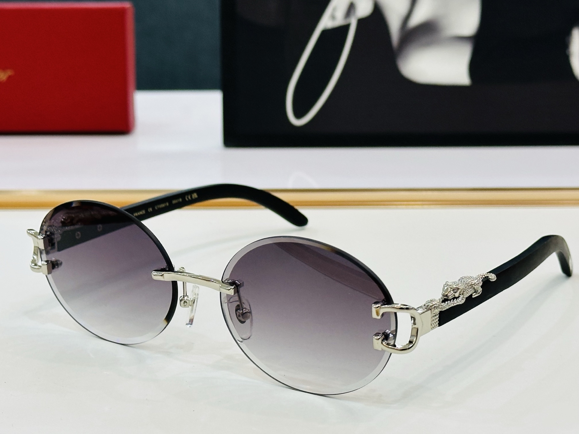 🆕 原版Cartie* 卡家 官网经典款 太阳镜 CT0561S Size：59口17-143   电镀