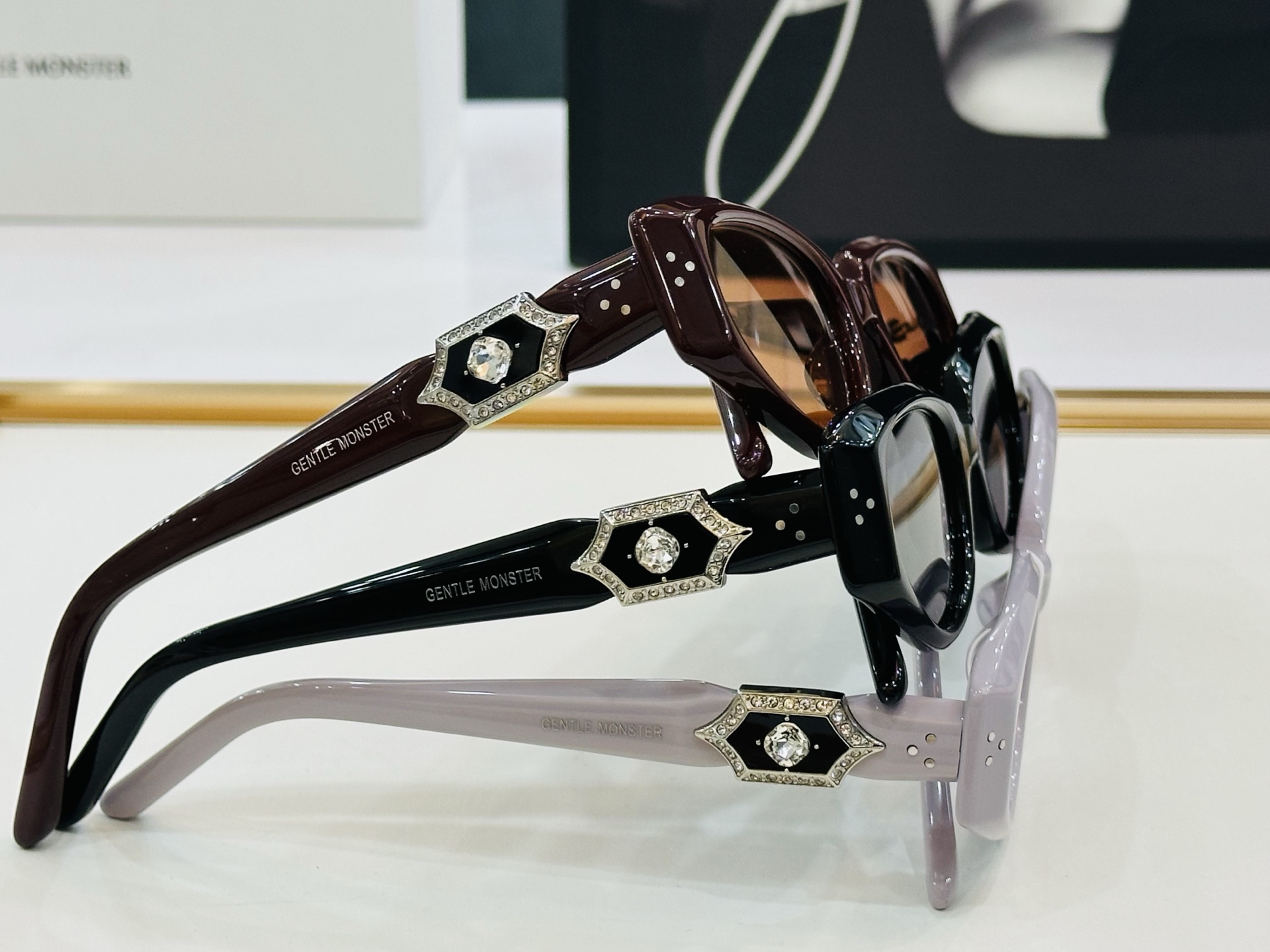 原版官网 GM的墨镜 RUVY VAN 太好看爆了🕶️ b又推出这款 Size：55口21-145 超大