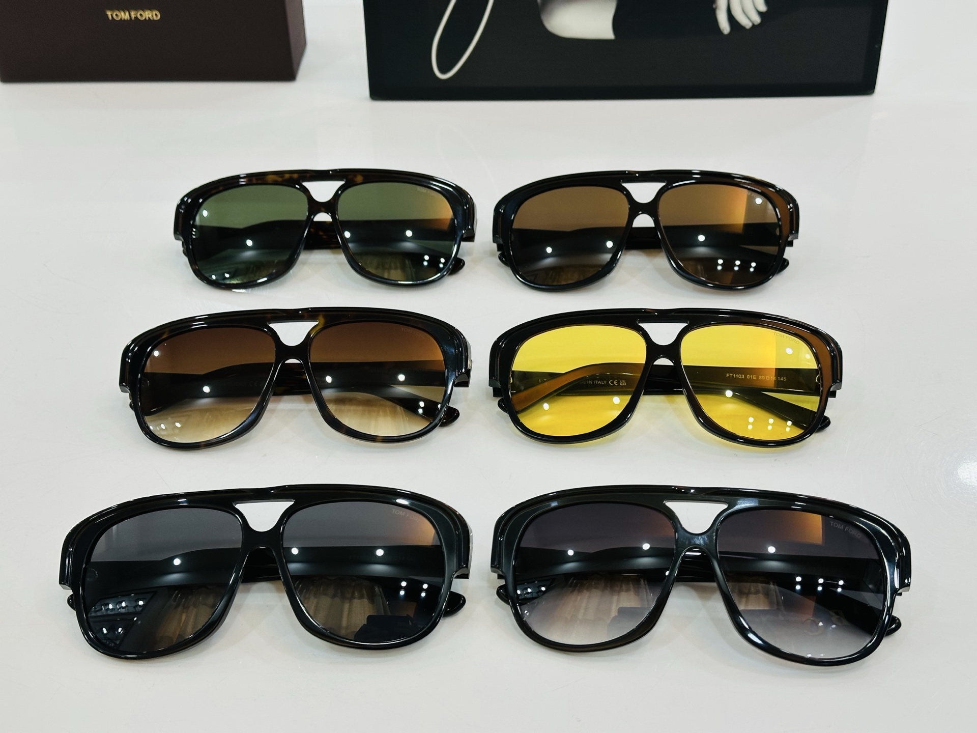 🔺TOM FOR*🔻 汤姆家 官网新款 FT1103 Size：59口14-145 经典时尚 🔝🔝L采用