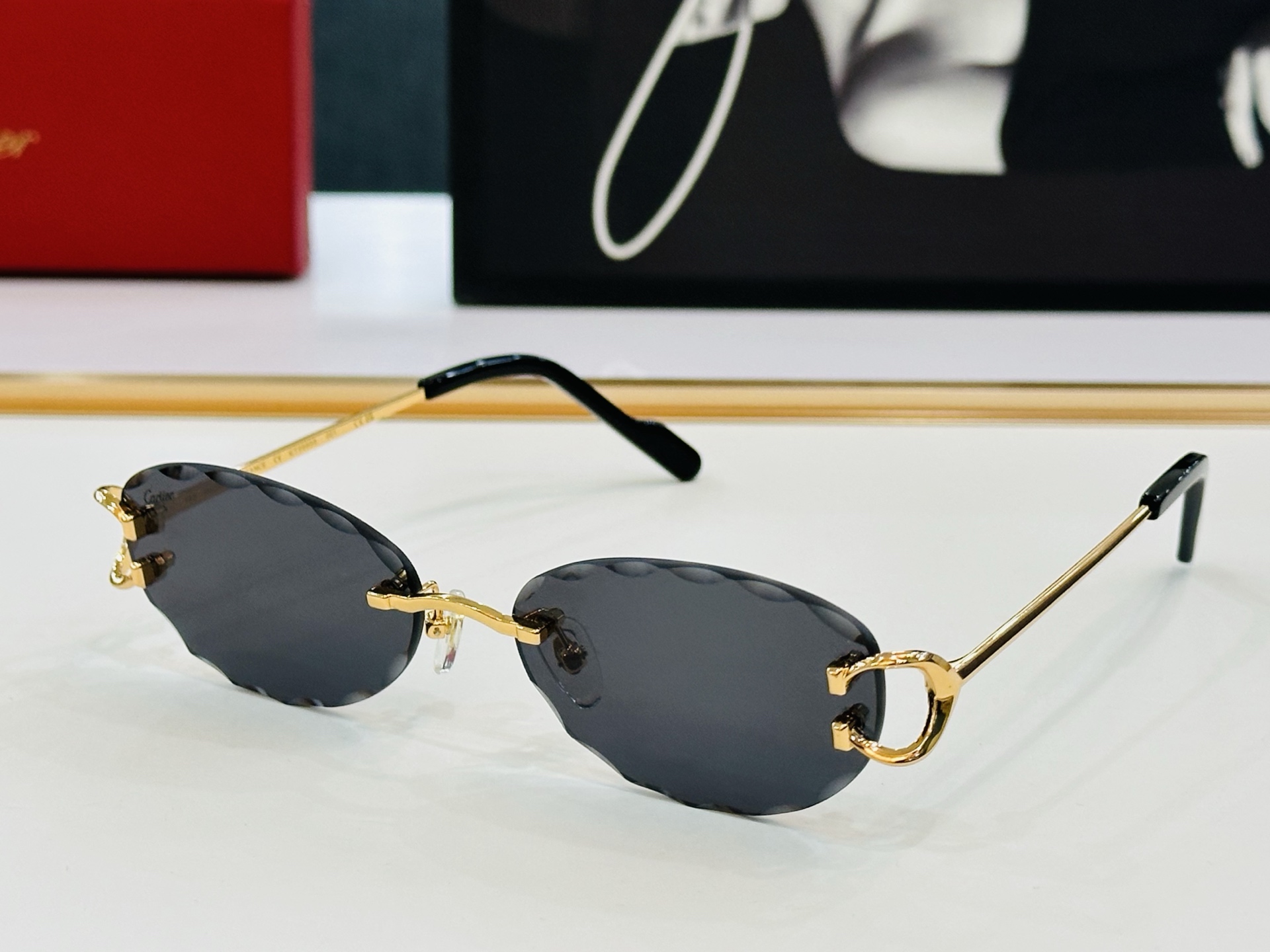 🆕 原版Cartie* 卡家 官网经典款 太阳镜 CT0599S Size：56口17-142  电镀工