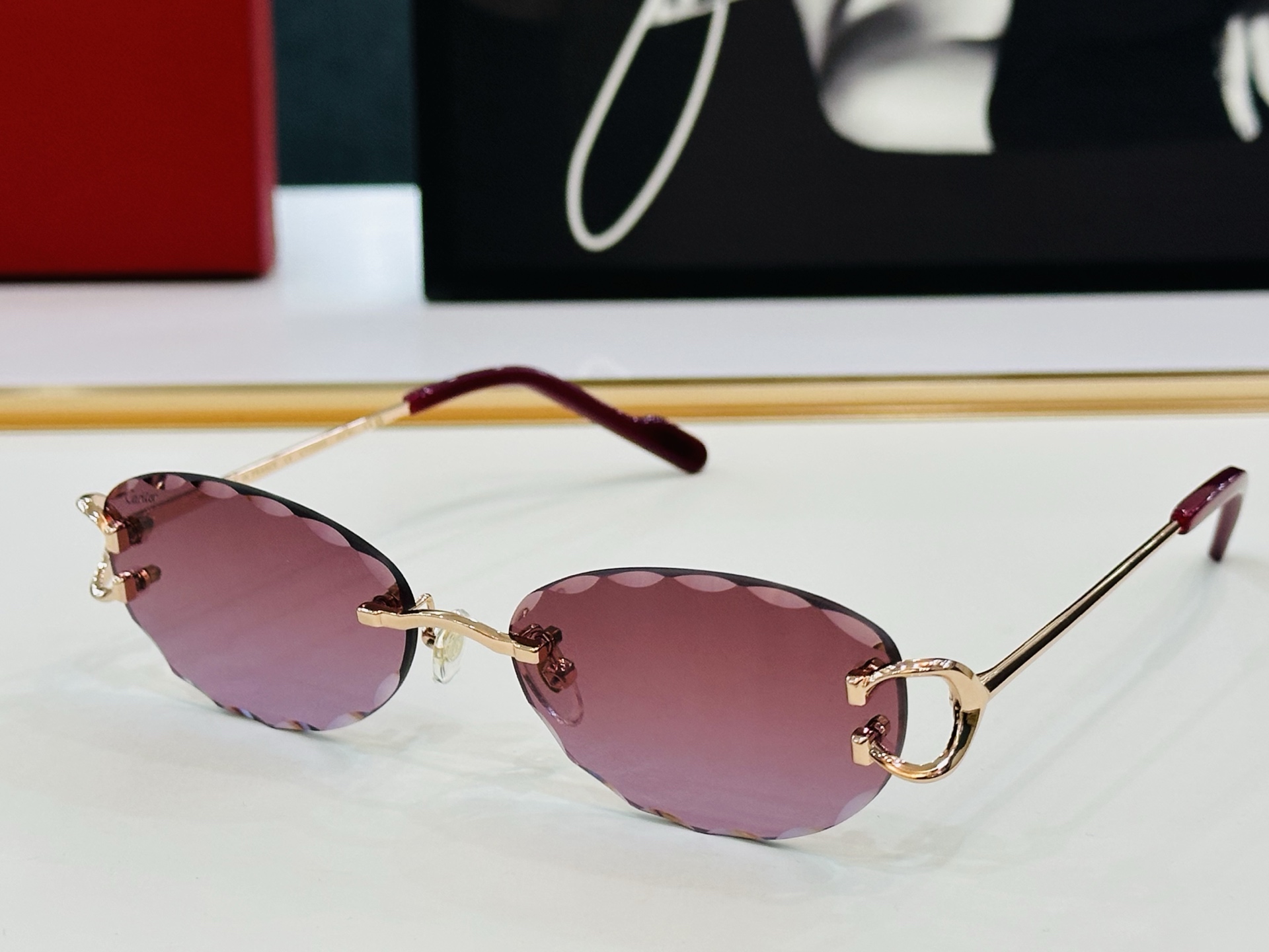 🆕 原版Cartie* 卡家 官网经典款 太阳镜 CT0599S Size：56口17-142  电镀工
