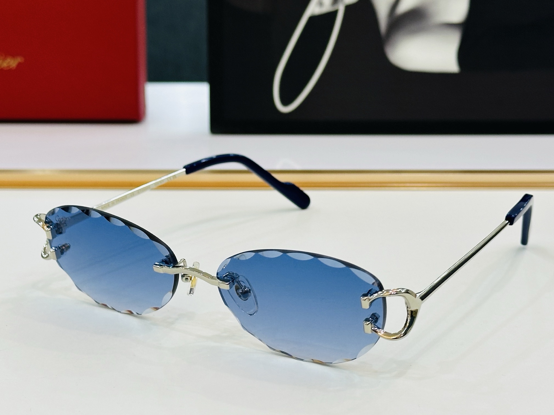 🆕 原版Cartie* 卡家 官网经典款 太阳镜 CT0599S Size：56口17-142  电镀工