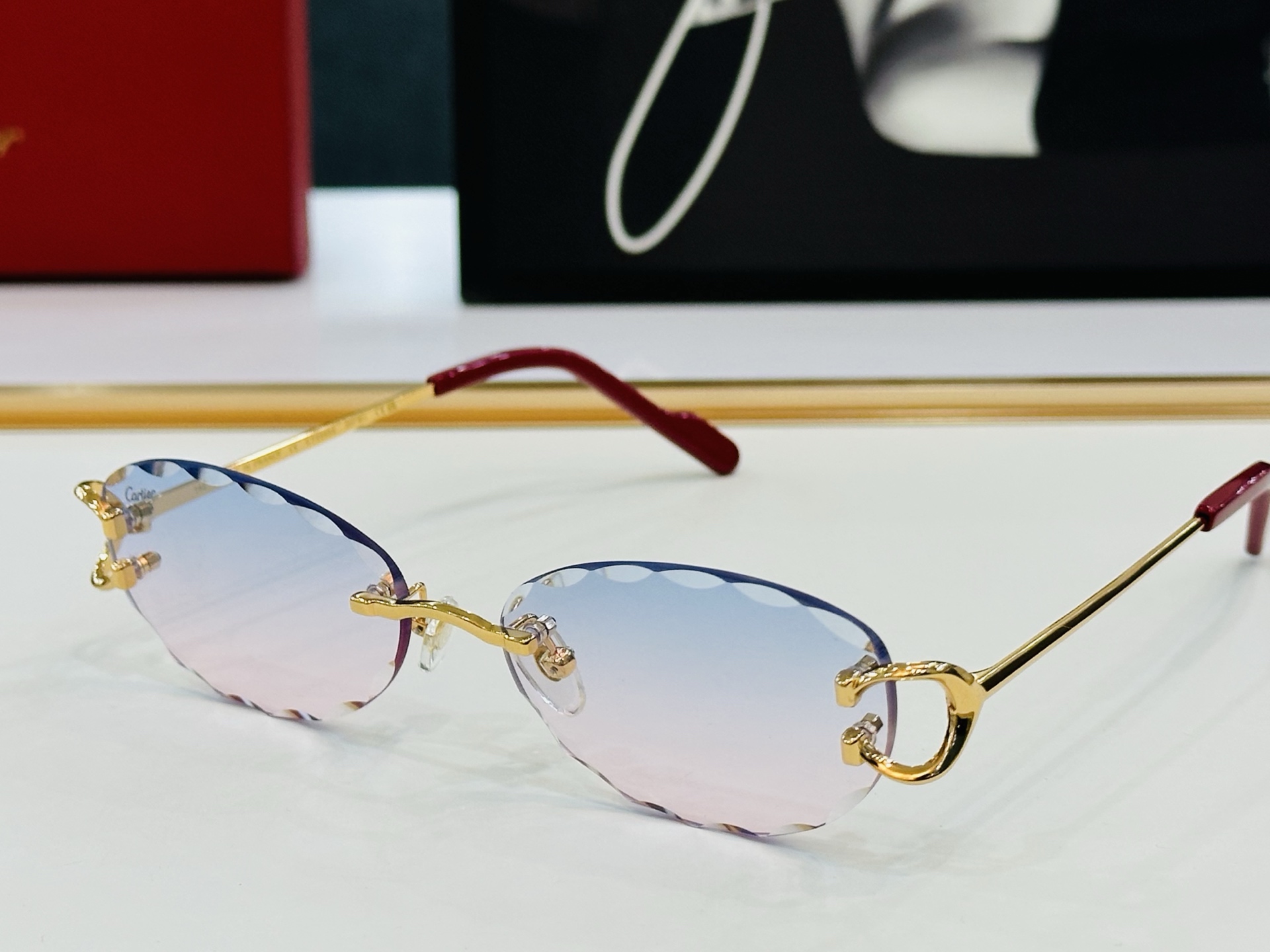 🆕 原版Cartie* 卡家 官网经典款 太阳镜 CT0599S Size：56口17-142  电镀工