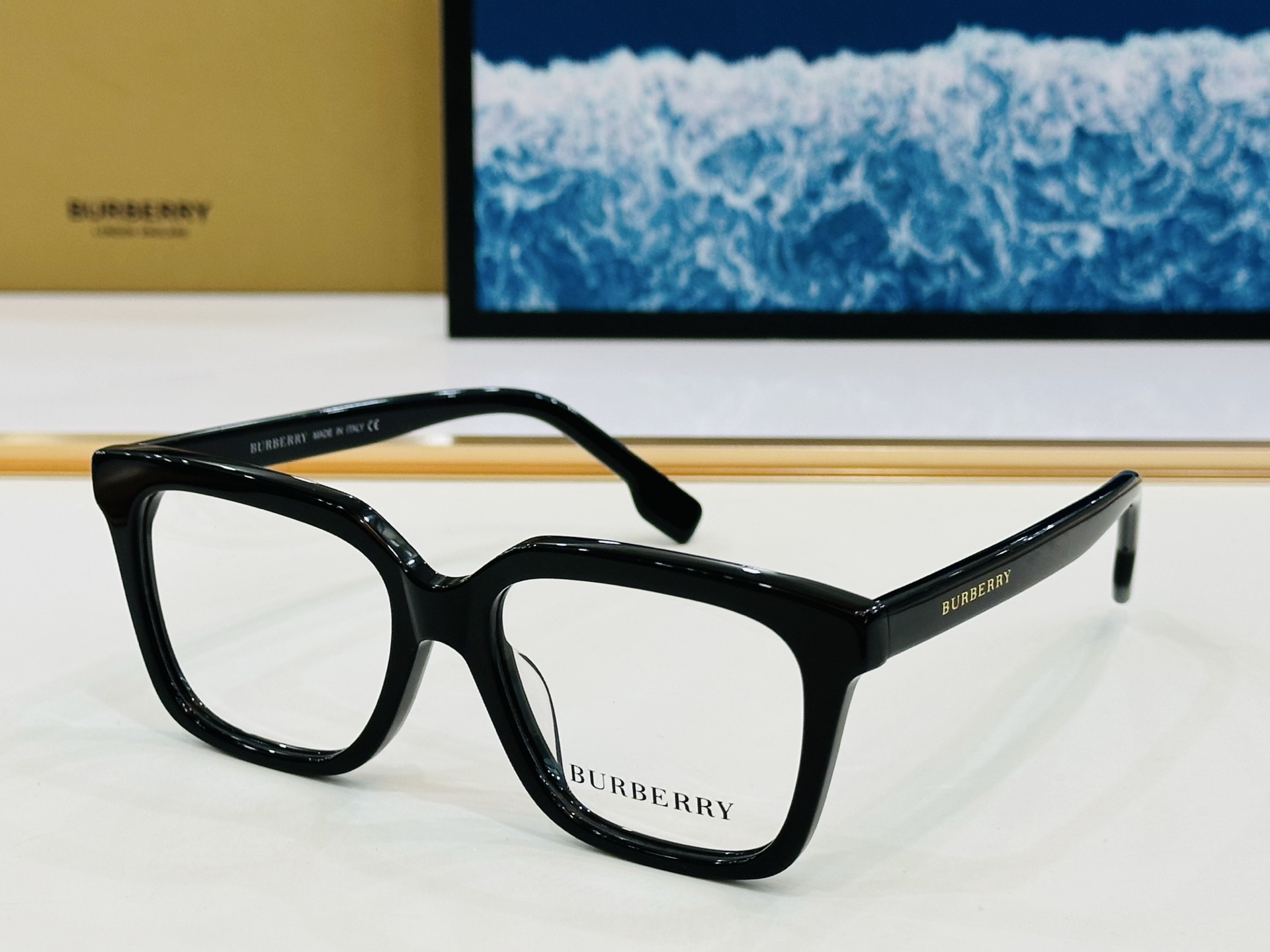 新款 BURBERR*🔻巴家 BE2370百搭镜架Size：53口19-145   🌲🌲🌲板材框 Z多色