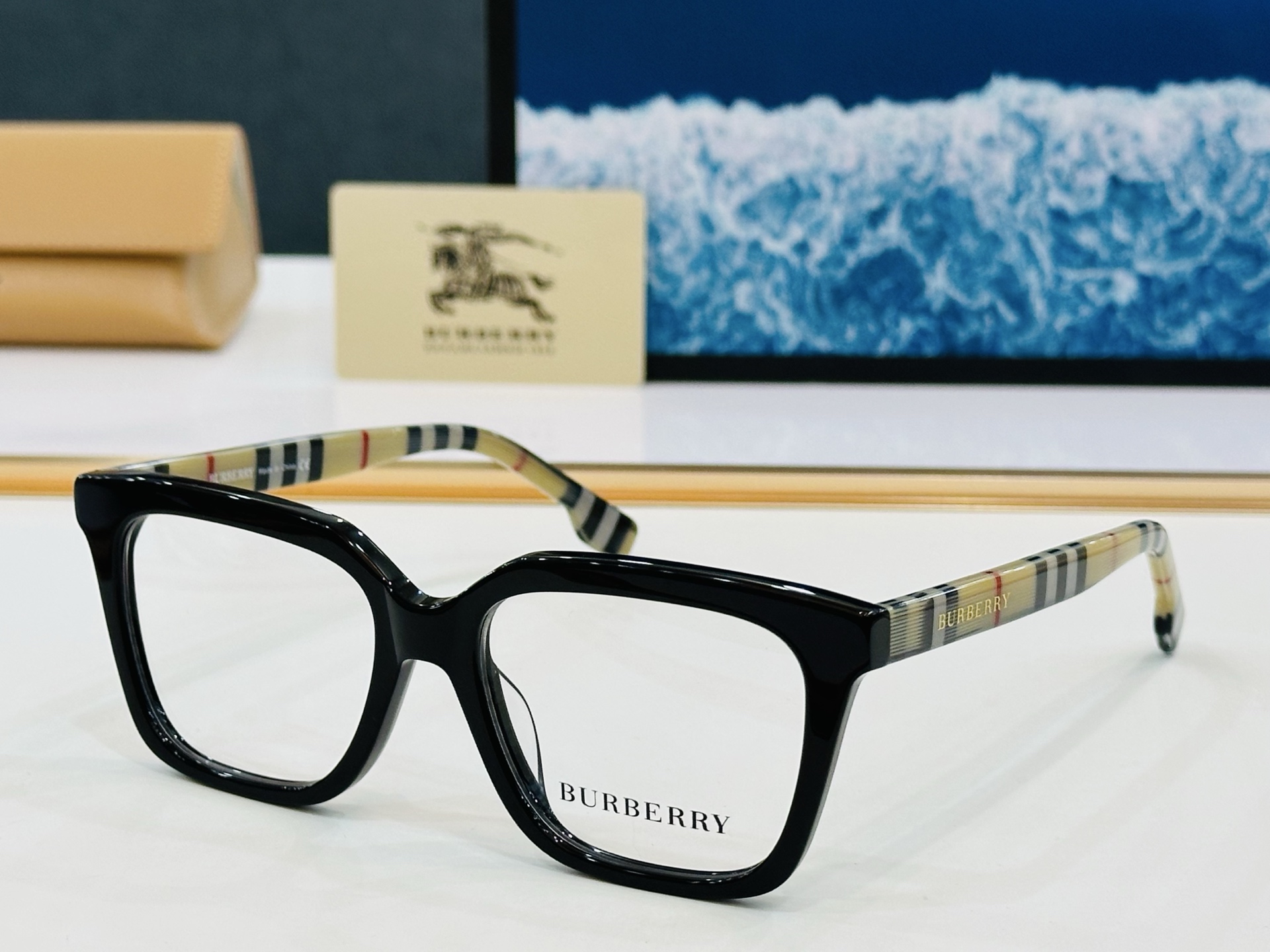新款 BURBERR*🔻巴家 BE2370百搭镜架Size：53口19-145   🌲🌲🌲板材框 Z多色