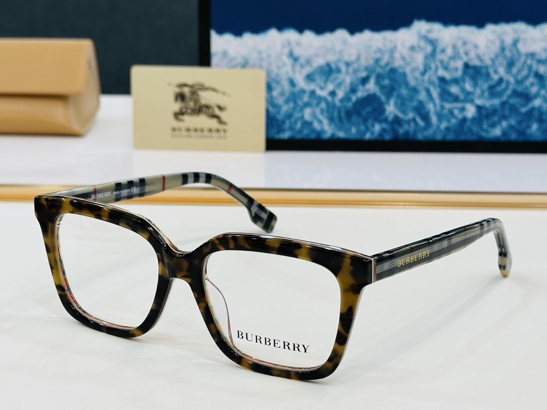 新款 BURBERR*🔻巴家 BE2370百搭镜架Size：53口19-145   🌲🌲🌲板材框 Z多色
