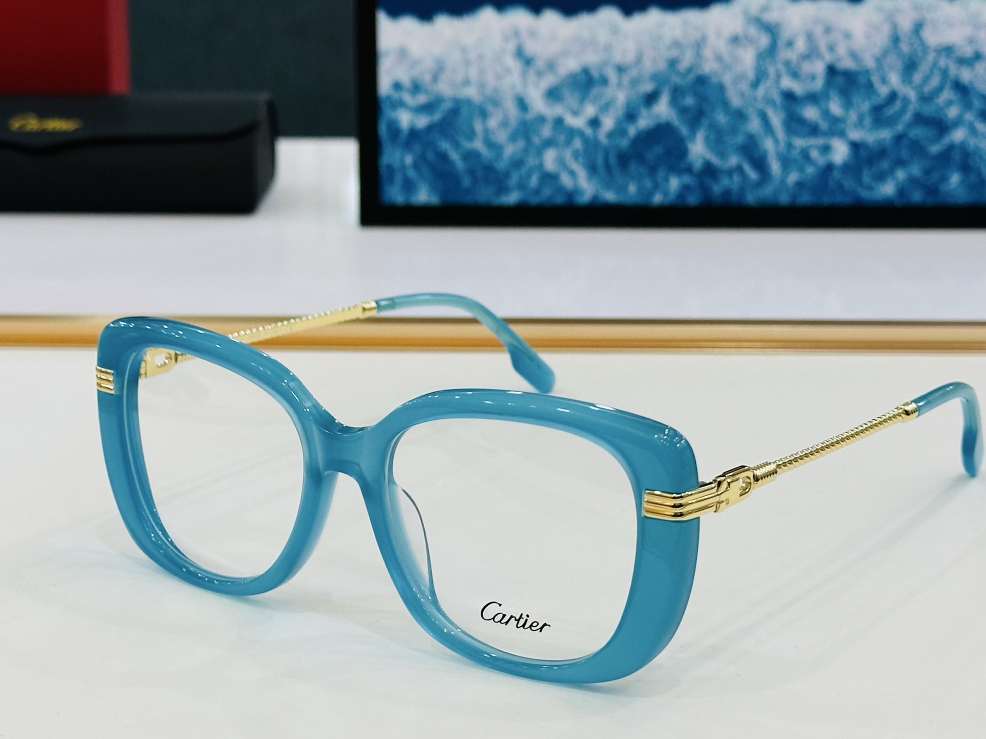Cartier-卡家 ✨CT0377 Size：53口19-145 不挑脸型 简约大气 时尚休闲👌👃Z 