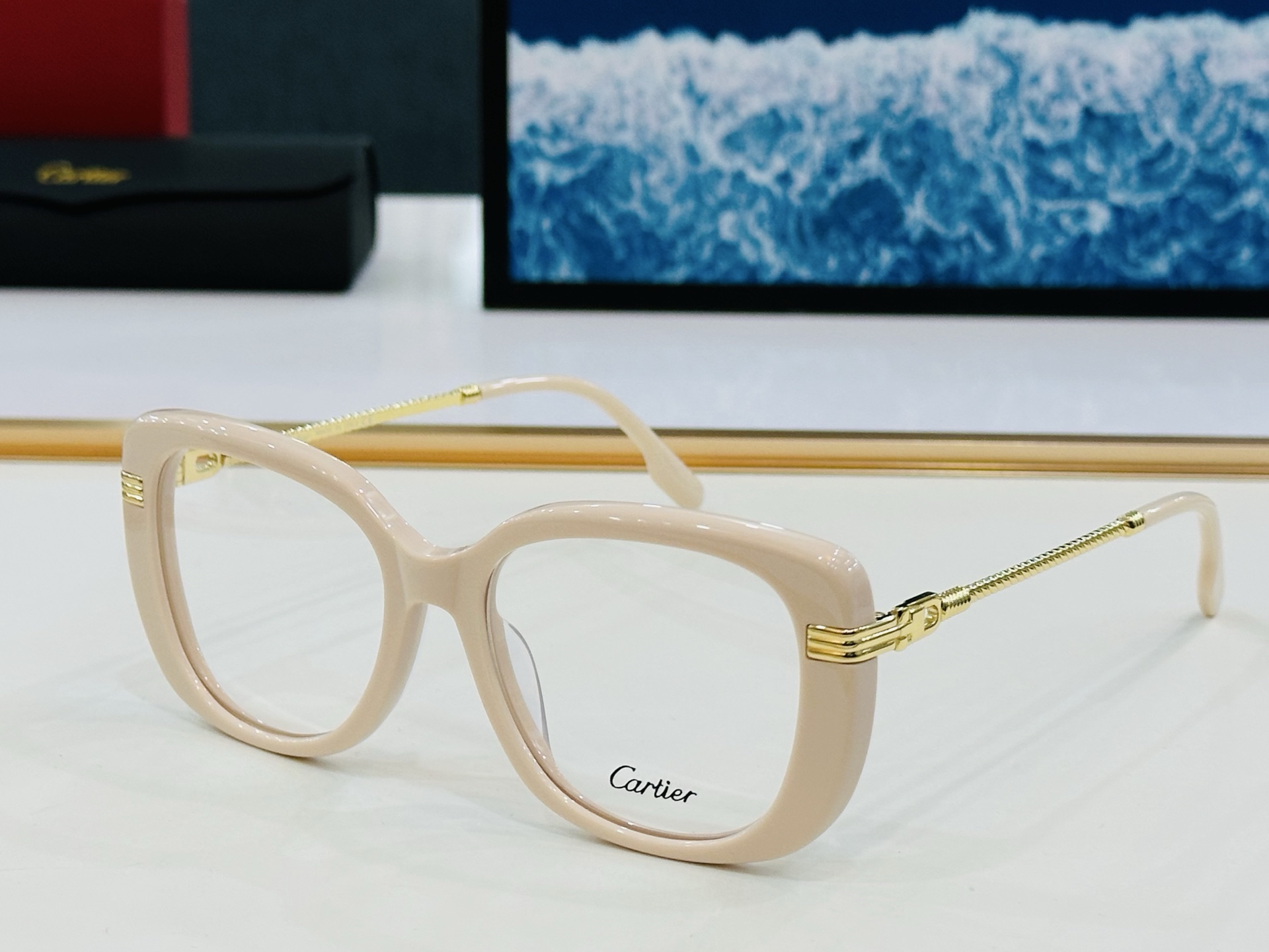 Cartier-卡家 ✨CT0377 Size：53口19-145 不挑脸型 简约大气 时尚休闲👌👃Z 