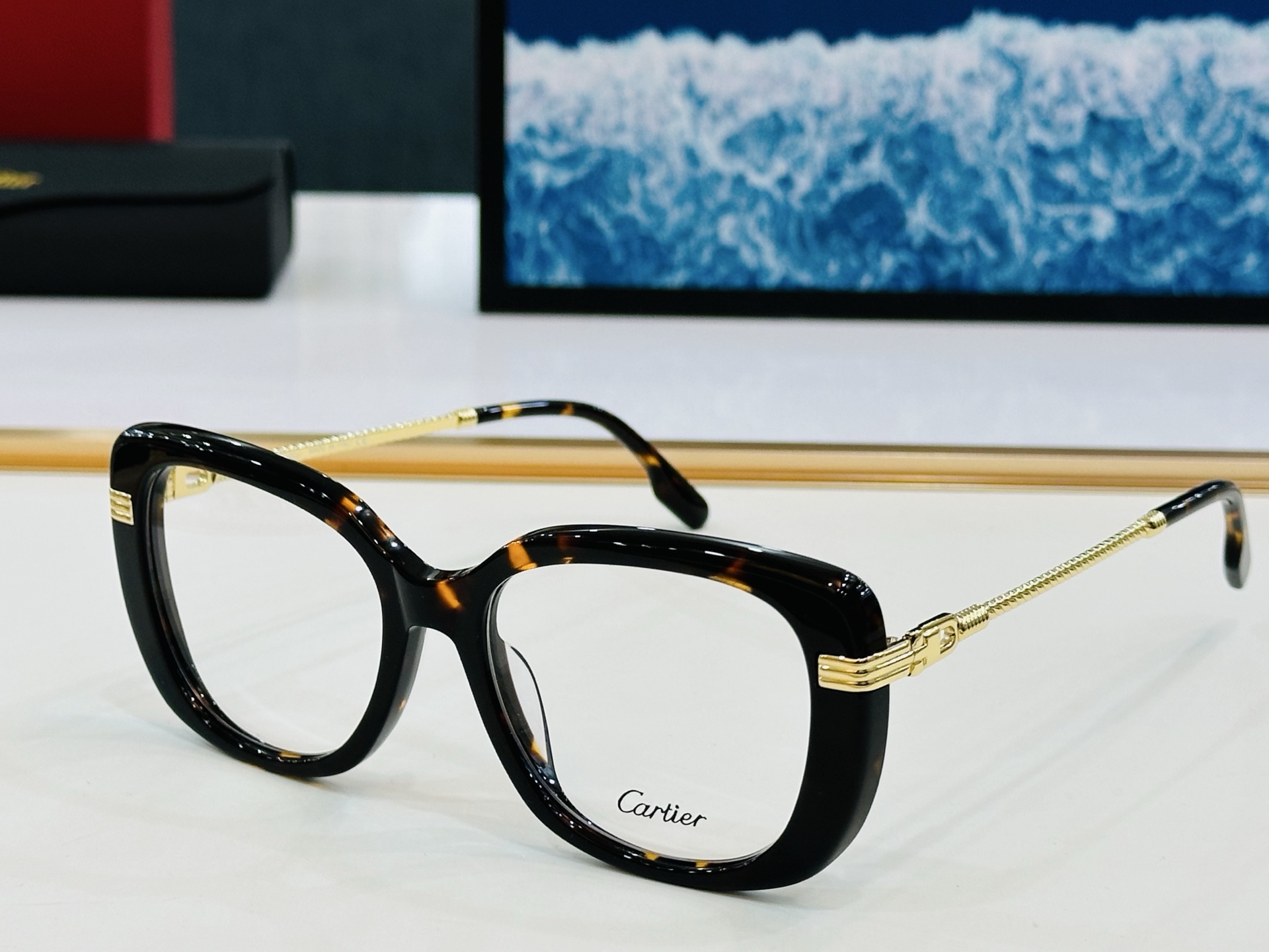 Cartier-卡家 ✨CT0377 Size：53口19-145 不挑脸型 简约大气 时尚休闲👌👃Z 