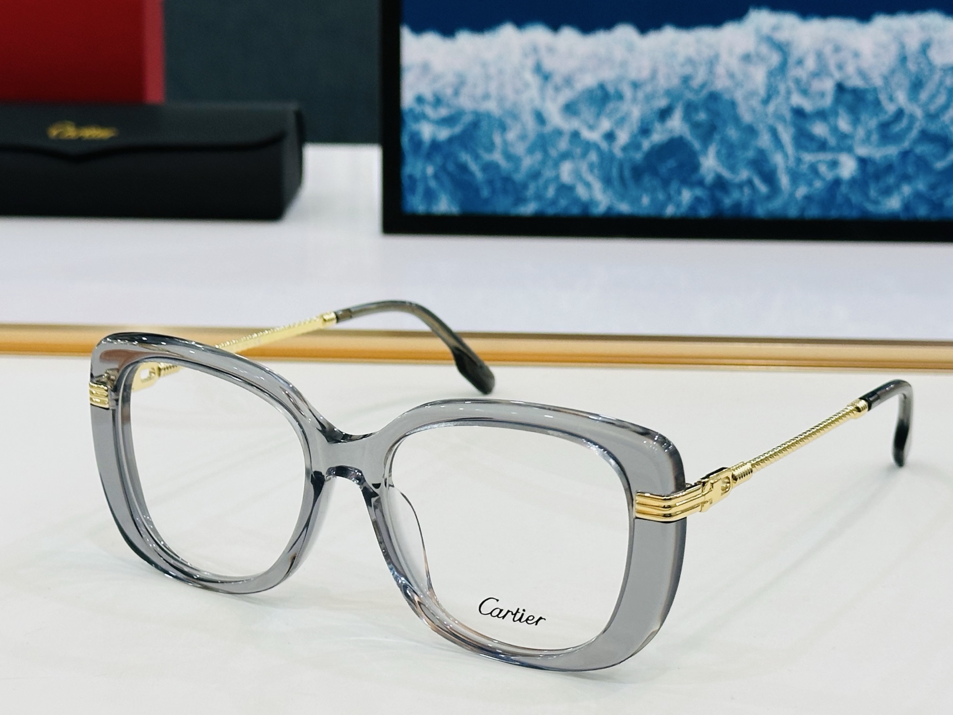 Cartier-卡家 ✨CT0377 Size：53口19-145 不挑脸型 简约大气 时尚休闲👌👃Z 