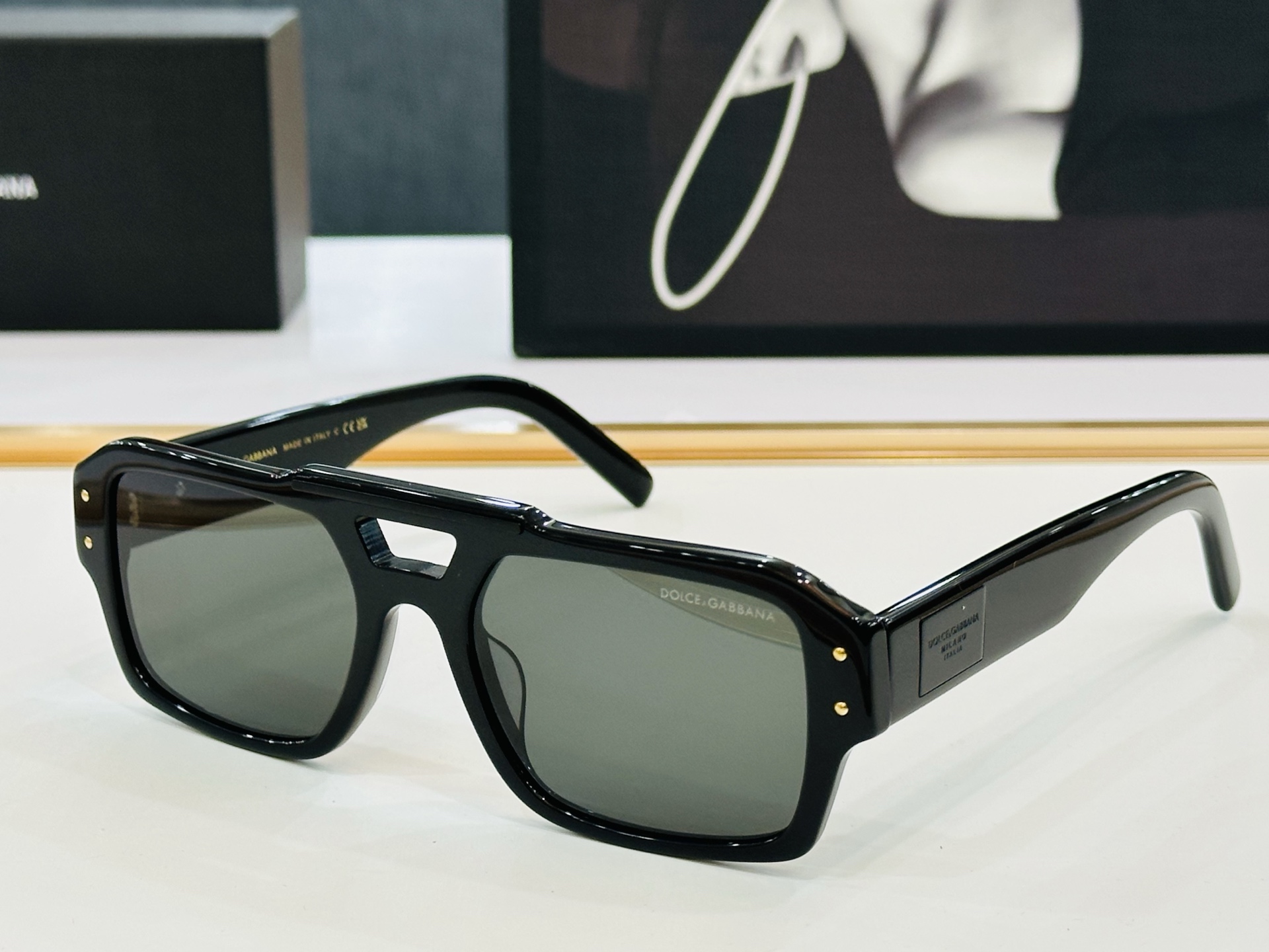 DOLCE&GABBANA* 杜家 DG6683  size：55口20-140 质量杠杠的 👍喜欢的快