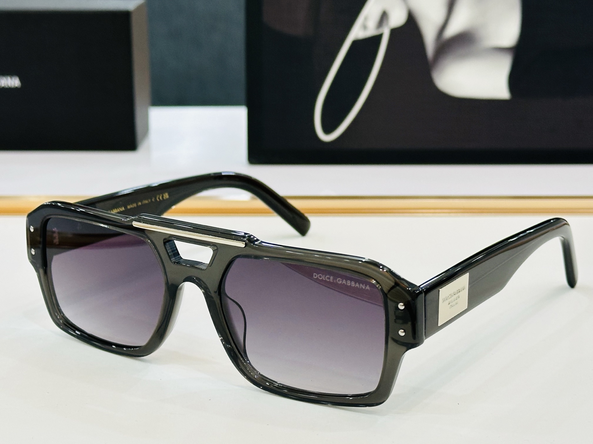DOLCE&GABBANA* 杜家 DG6683  size：55口20-140 质量杠杠的 👍喜欢的快