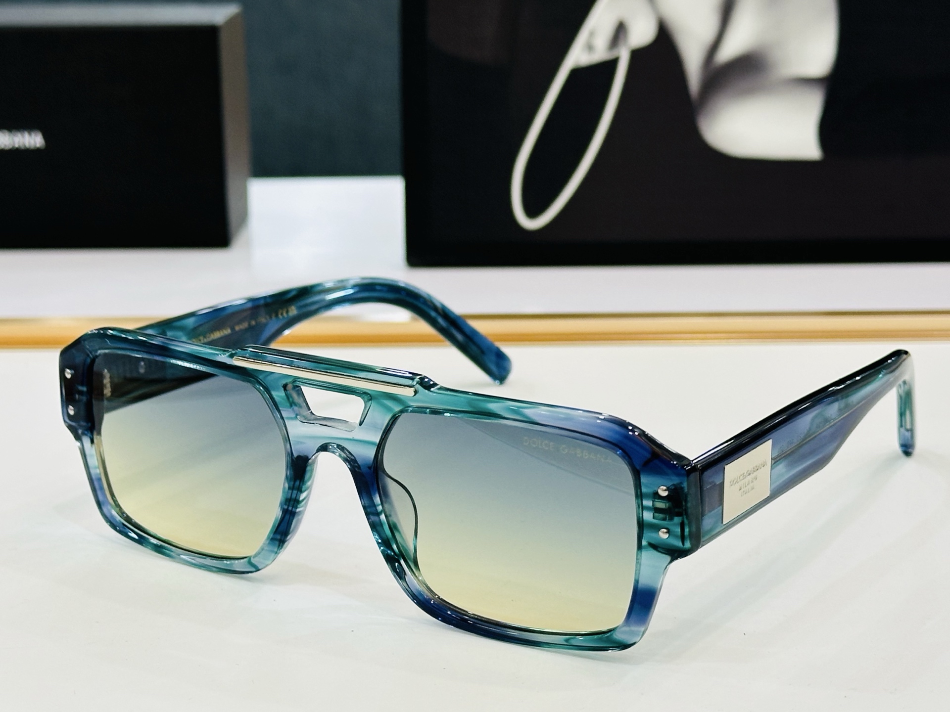 DOLCE&GABBANA* 杜家 DG6683  size：55口20-140 质量杠杠的 👍喜欢的快