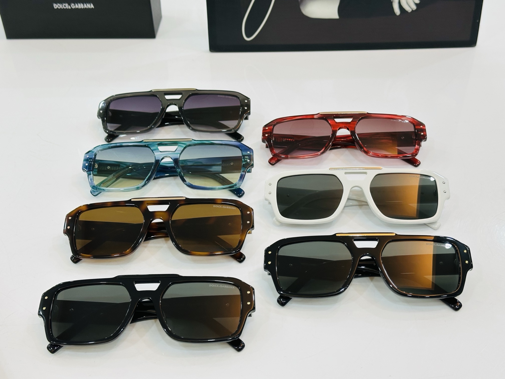 DOLCE&GABBANA* 杜家 DG6683  size：55口20-140 质量杠杠的 👍喜欢的快