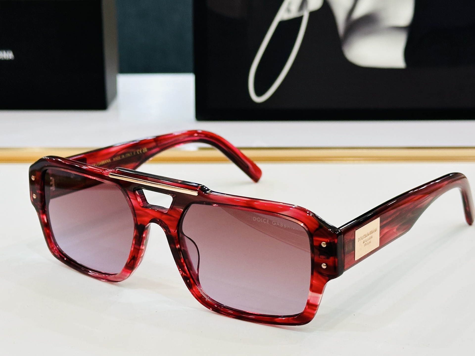DOLCE&GABBANA* 杜家 DG6683  size：55口20-140 质量杠杠的 👍喜欢的快