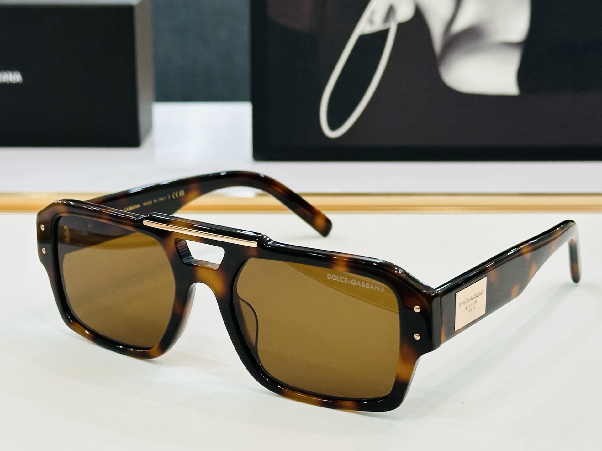 DOLCE&GABBANA* 杜家 DG6683  size：55口20-140 质量杠杠的 👍喜欢的快