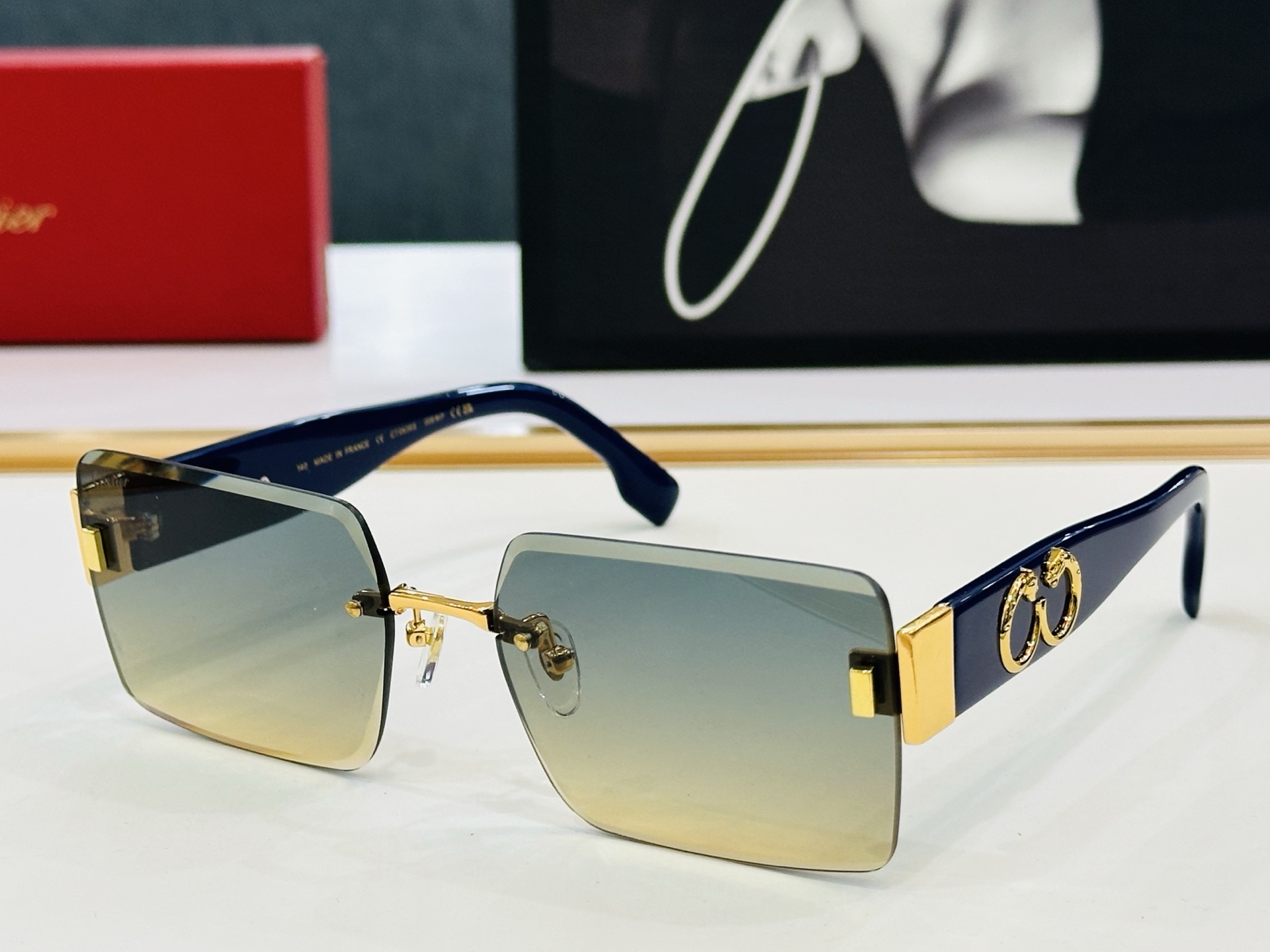 🆕 原版Cartie* 卡家 太阳镜 CT0636S Size：60口19-140 电镀工艺精湛大牌品 