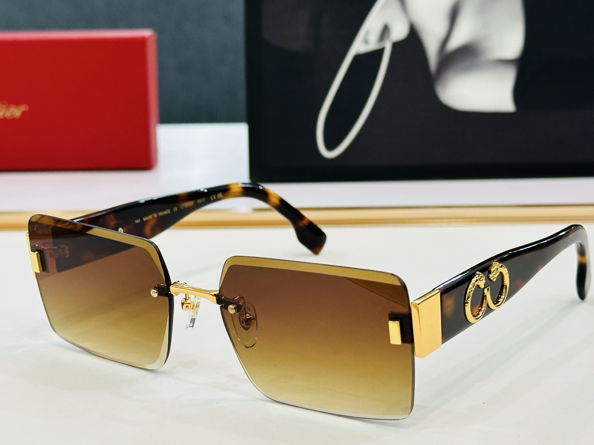 🆕 原版Cartie* 卡家 太阳镜 CT0636S Size：60口19-140 电镀工艺精湛大牌品 