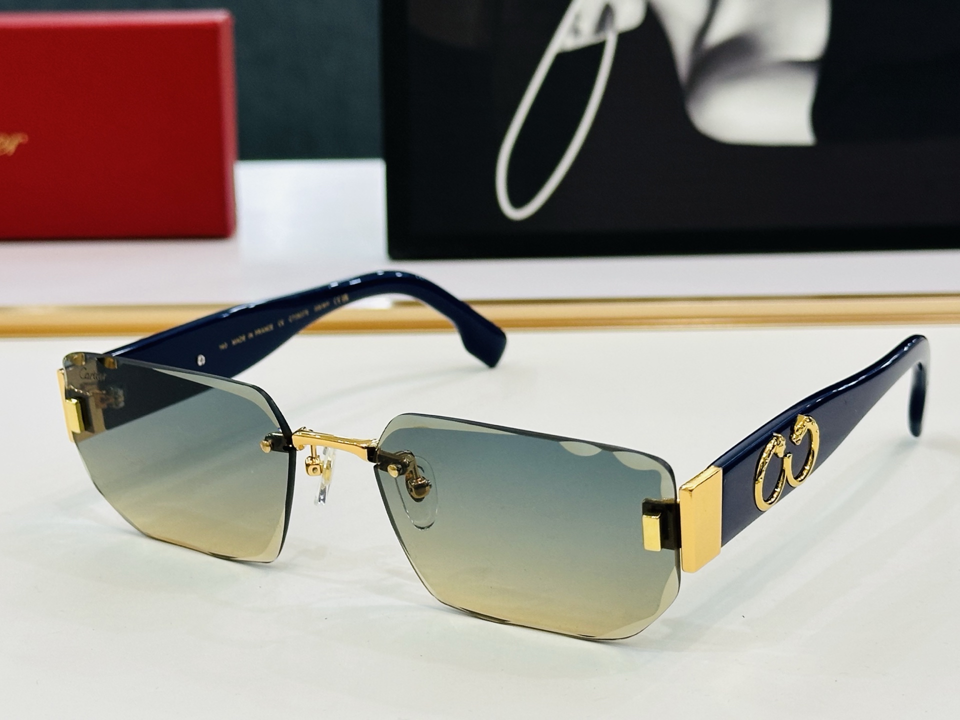 🆕 原版Cartie* 卡家 太阳镜 CT0637S Size：60口19-140 电镀工艺精湛大牌品 