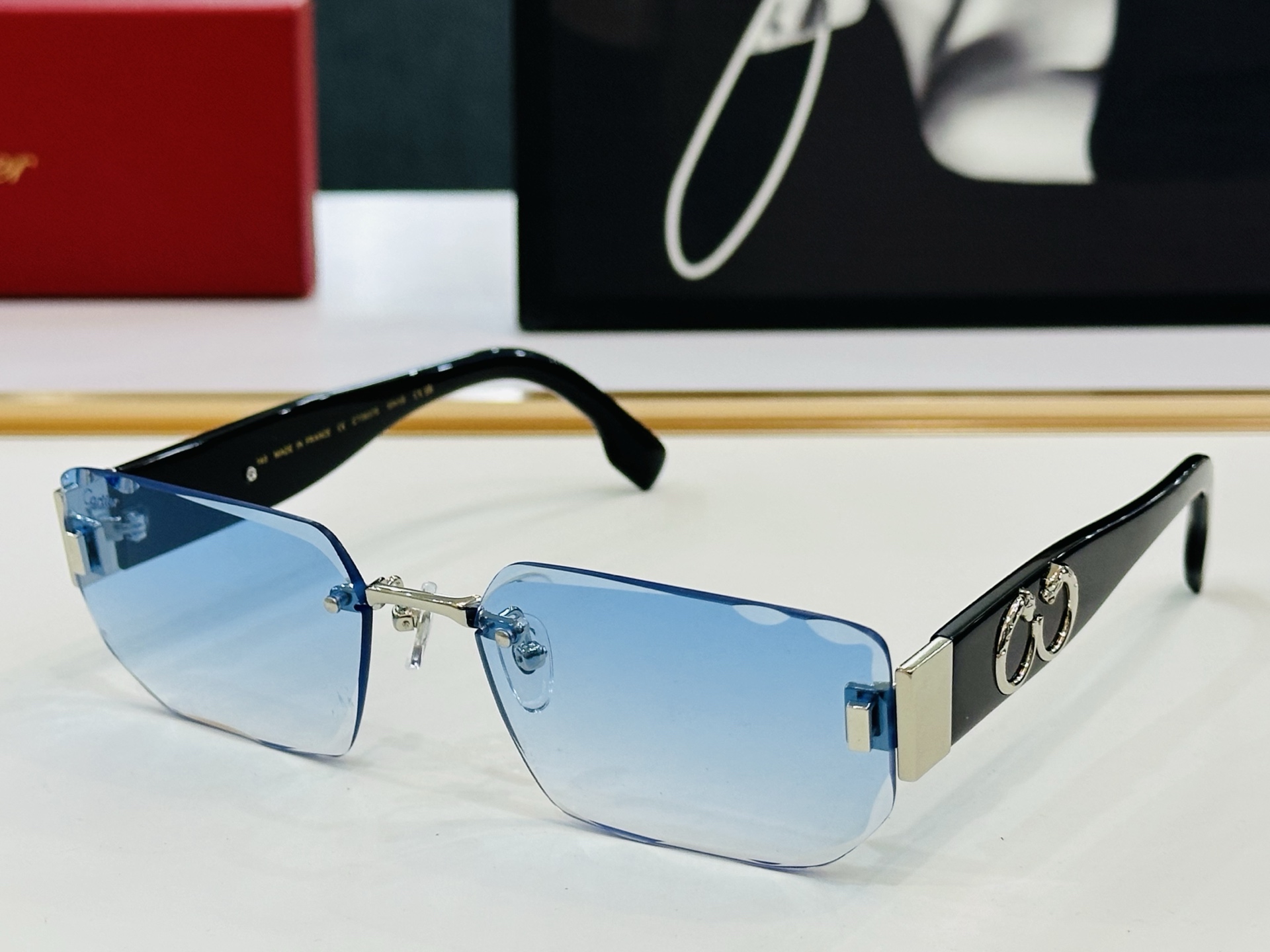 🆕 原版Cartie* 卡家 太阳镜 CT0637S Size：60口19-140 电镀工艺精湛大牌品 