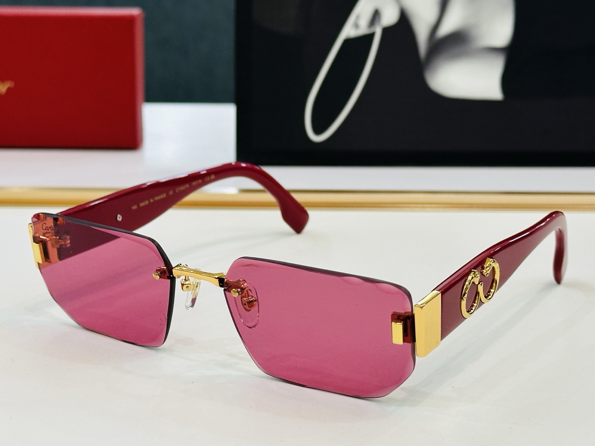 🆕 原版Cartie* 卡家 太阳镜 CT0637S Size：60口19-140 电镀工艺精湛大牌品 