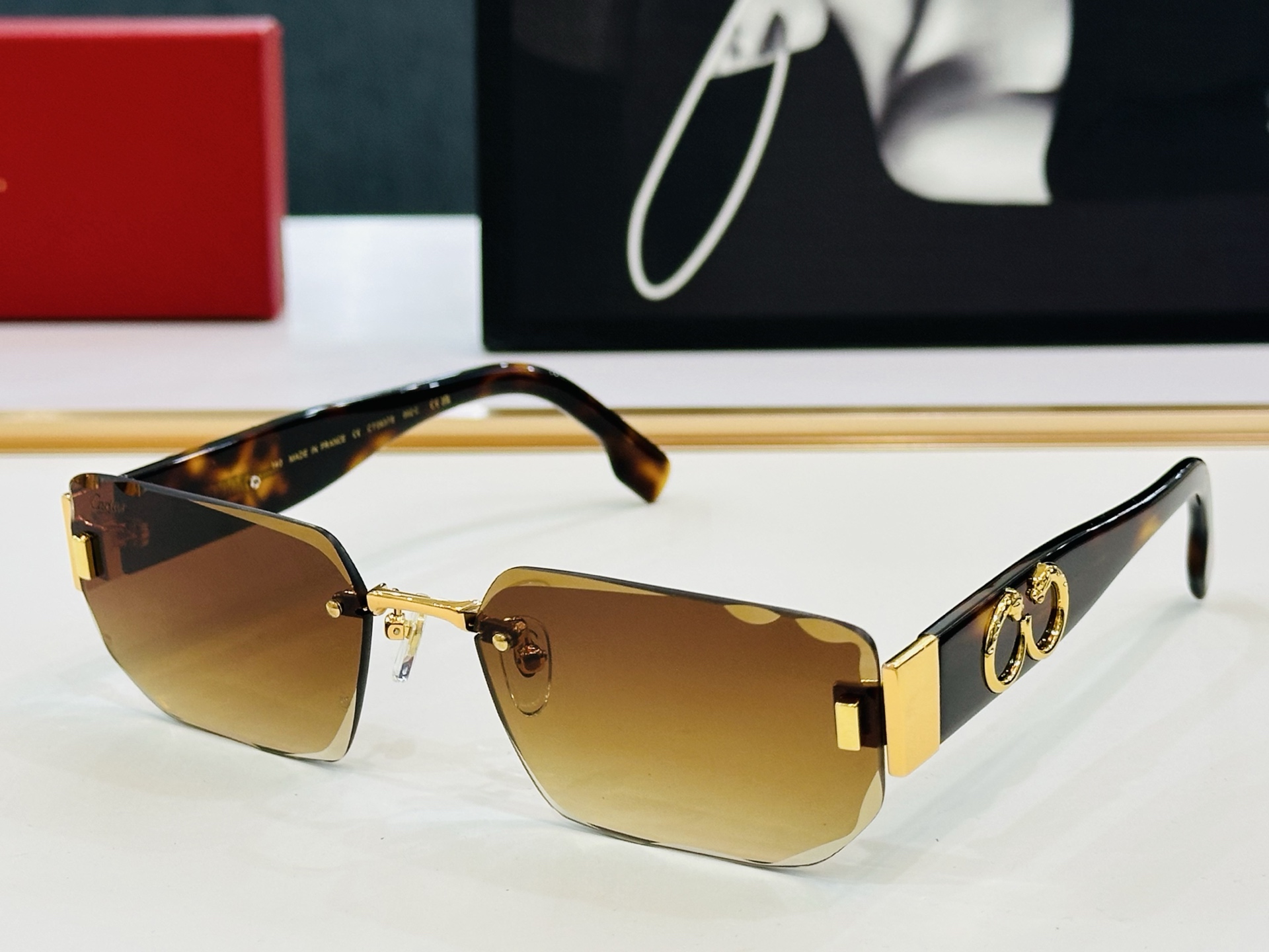 🆕 原版Cartie* 卡家 太阳镜 CT0637S Size：60口19-140 电镀工艺精湛大牌品 