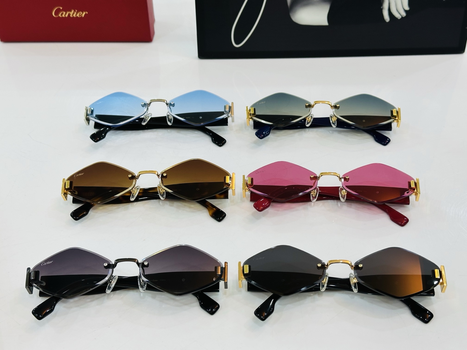 🆕 原版Cartie* 卡家 太阳镜 CT0638S Size：60口19-140 电镀工艺精湛大牌品 