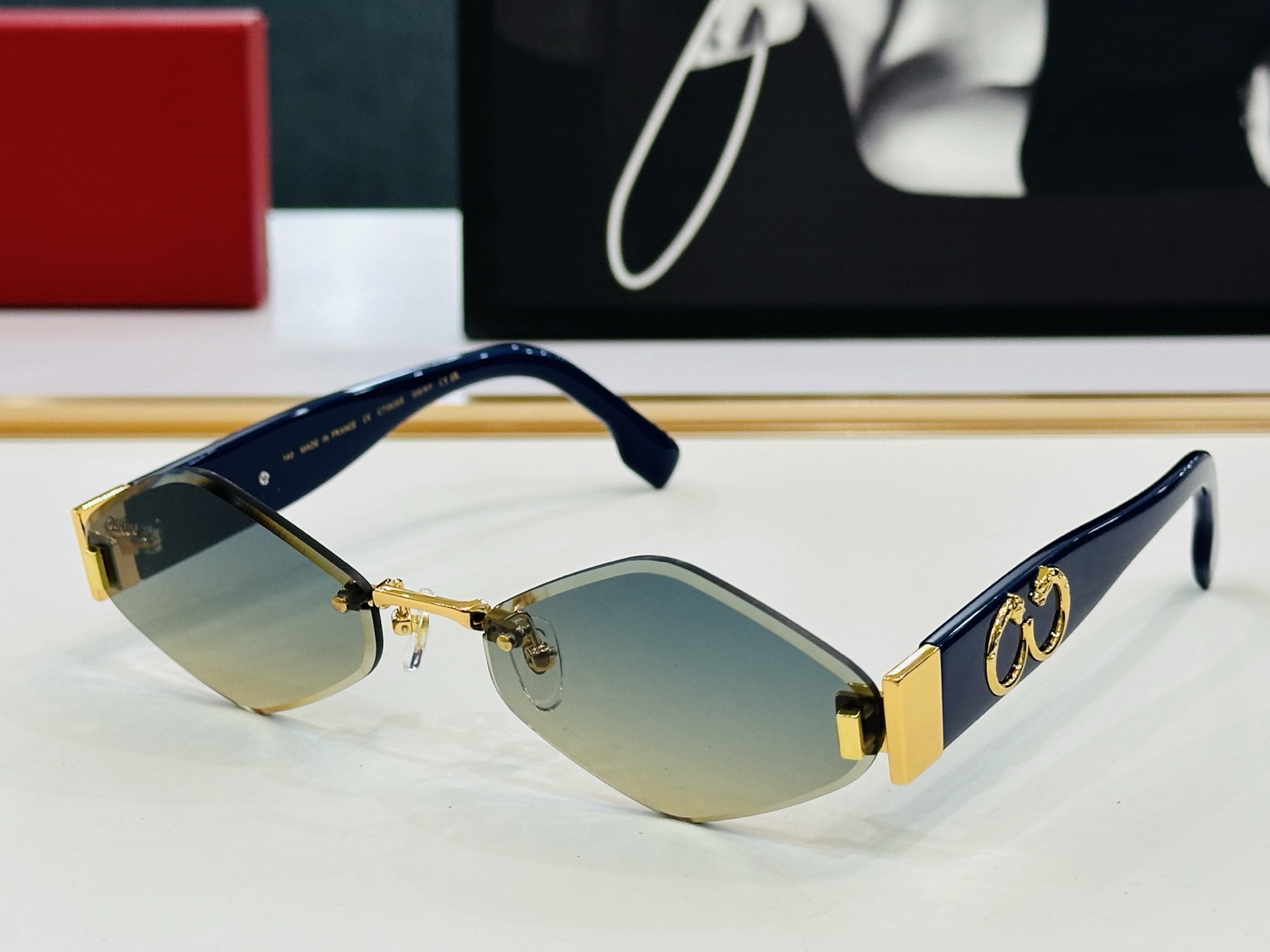 🆕 原版Cartie* 卡家 太阳镜 CT0638S Size：60口19-140 电镀工艺精湛大牌品 