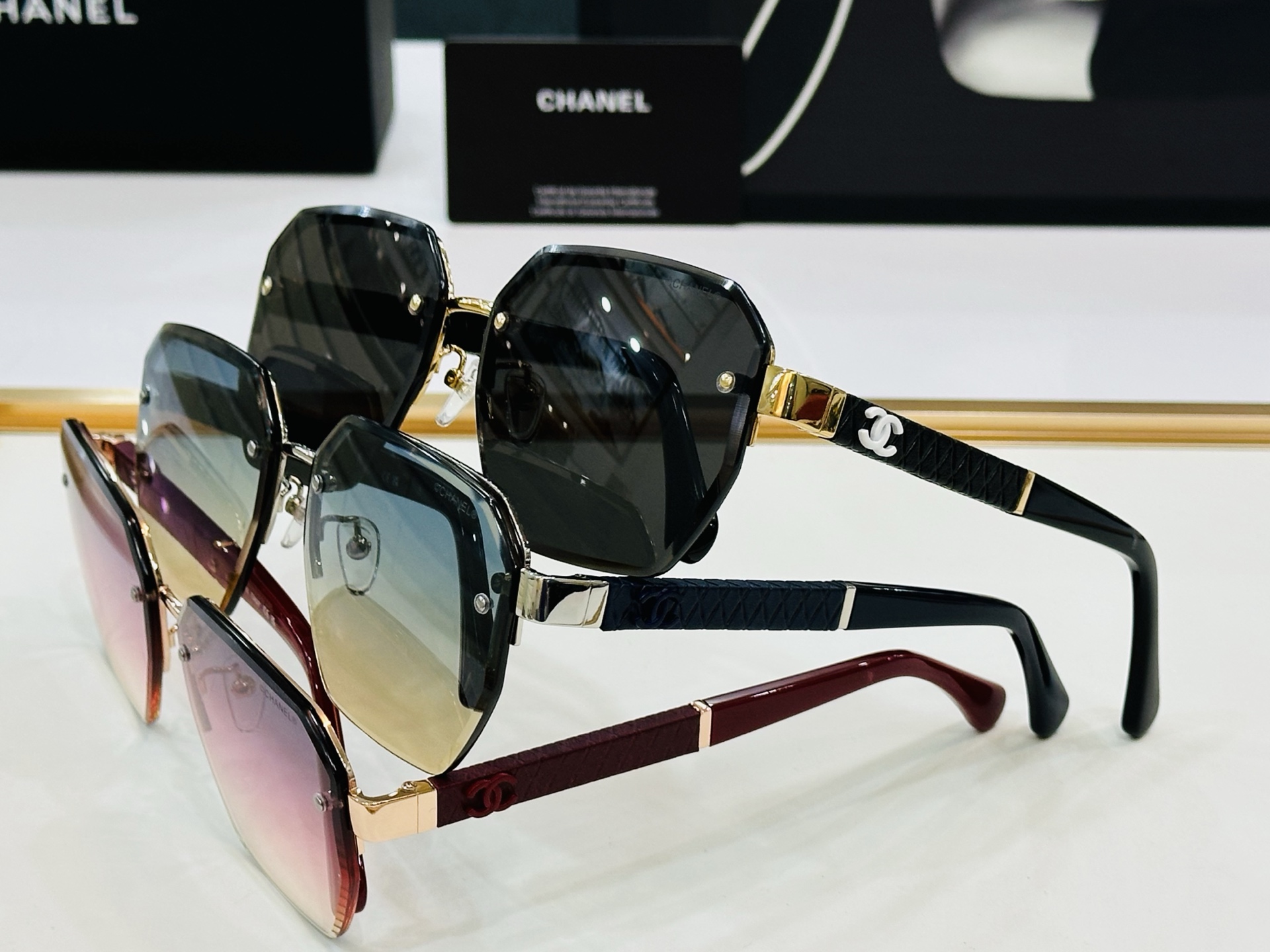 【CHANE*/香家】MODELCH6060S size：63口17-145 💅🏻💓J太阳镜 