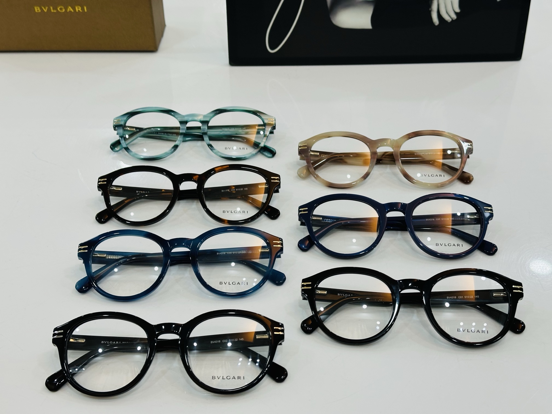 🆕款 官网同售 宝格家 BV4318  👍 Size ：51口22-145  绝对要买😎品质非常完美 L