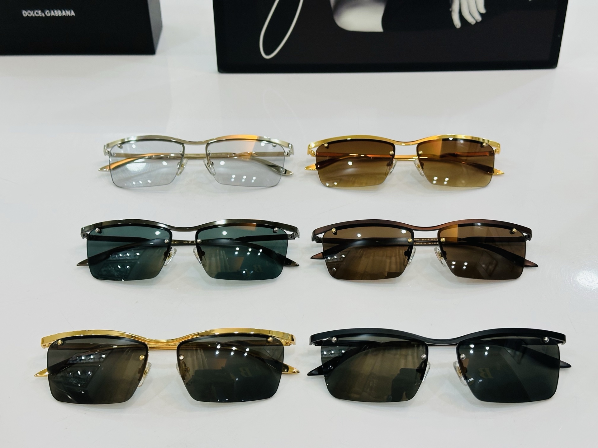 🆕 官网款 🔺DOLCE&GABBAN*🔻DG2207      Size：59口16-142 新颖独特