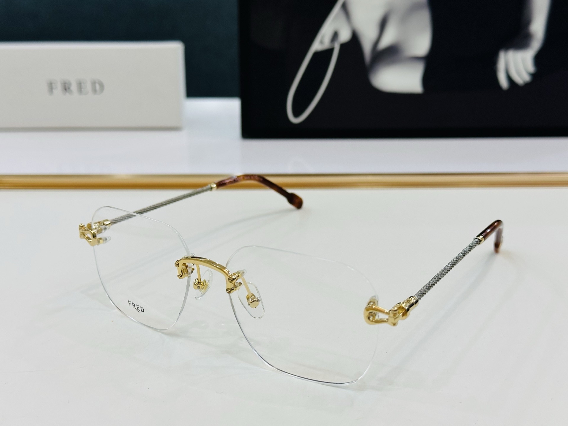 🔺FRED🔻法兰 FG50107  Size：56口16-145    醒目品牌logo🔝🔝C上脸超美 