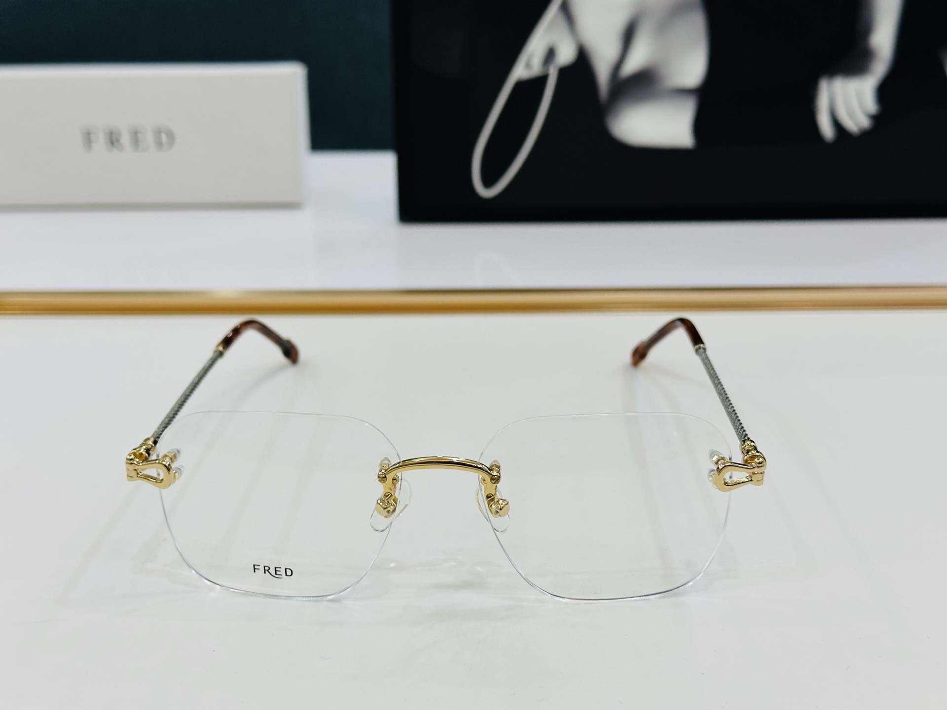 🔺FRED🔻法兰 FG50107  Size：56口16-145    醒目品牌logo🔝🔝C上脸超美 