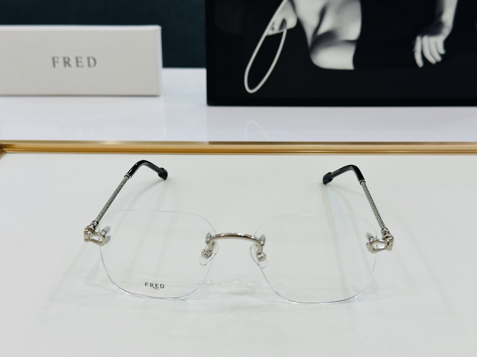 🔺FRED🔻法兰 FG50107  Size：56口16-145    醒目品牌logo🔝🔝C上脸超美 