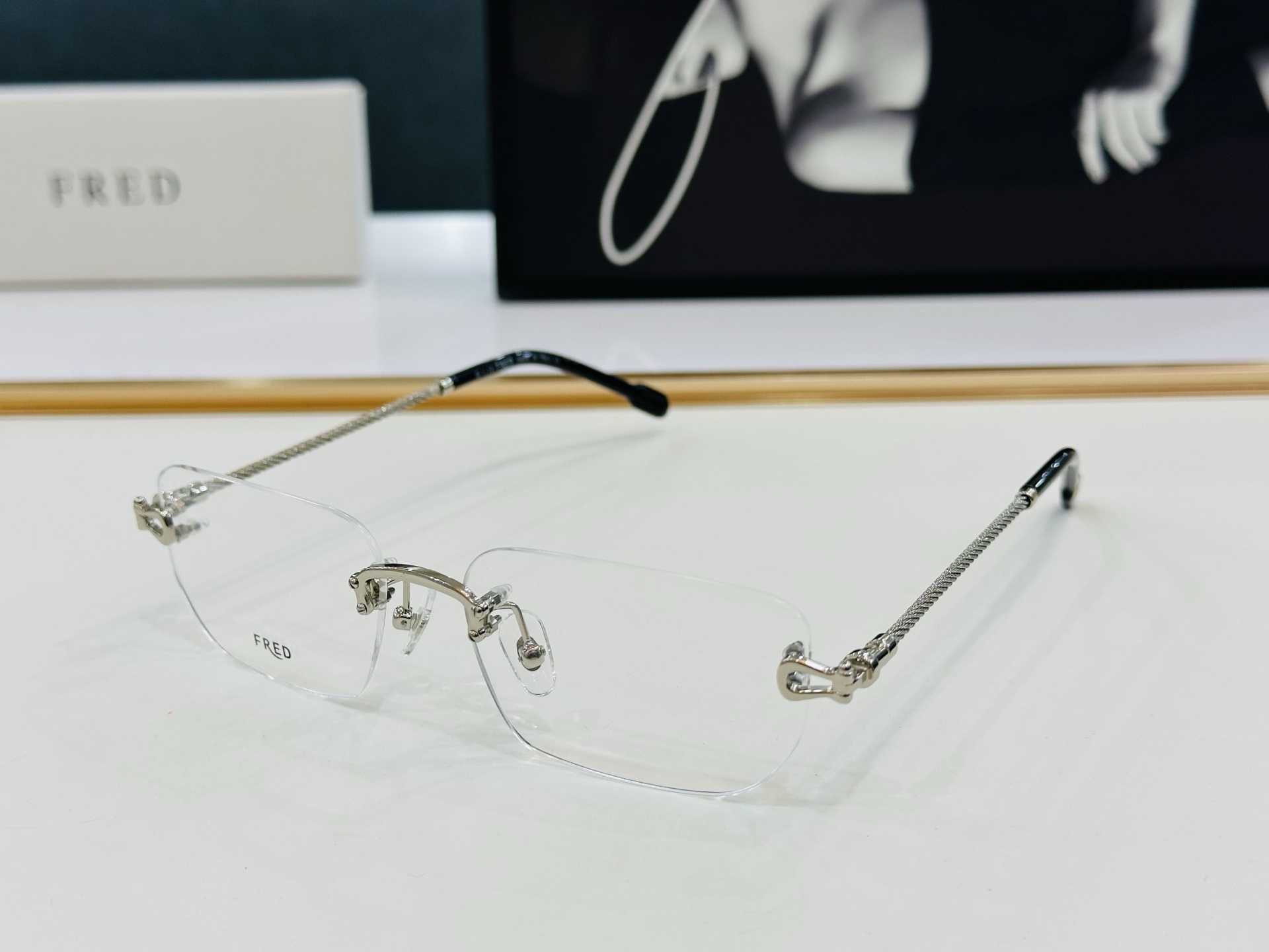 🔺FRED🔻法兰 FG50002U   Size：54口16-145  醒目品牌logo🔝🔝C上脸超美 