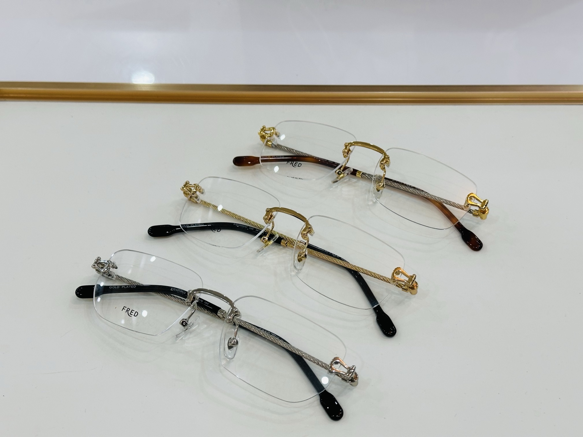 🔺FRED🔻法兰 FG50002U   Size：54口16-145  醒目品牌logo🔝🔝C上脸超美 